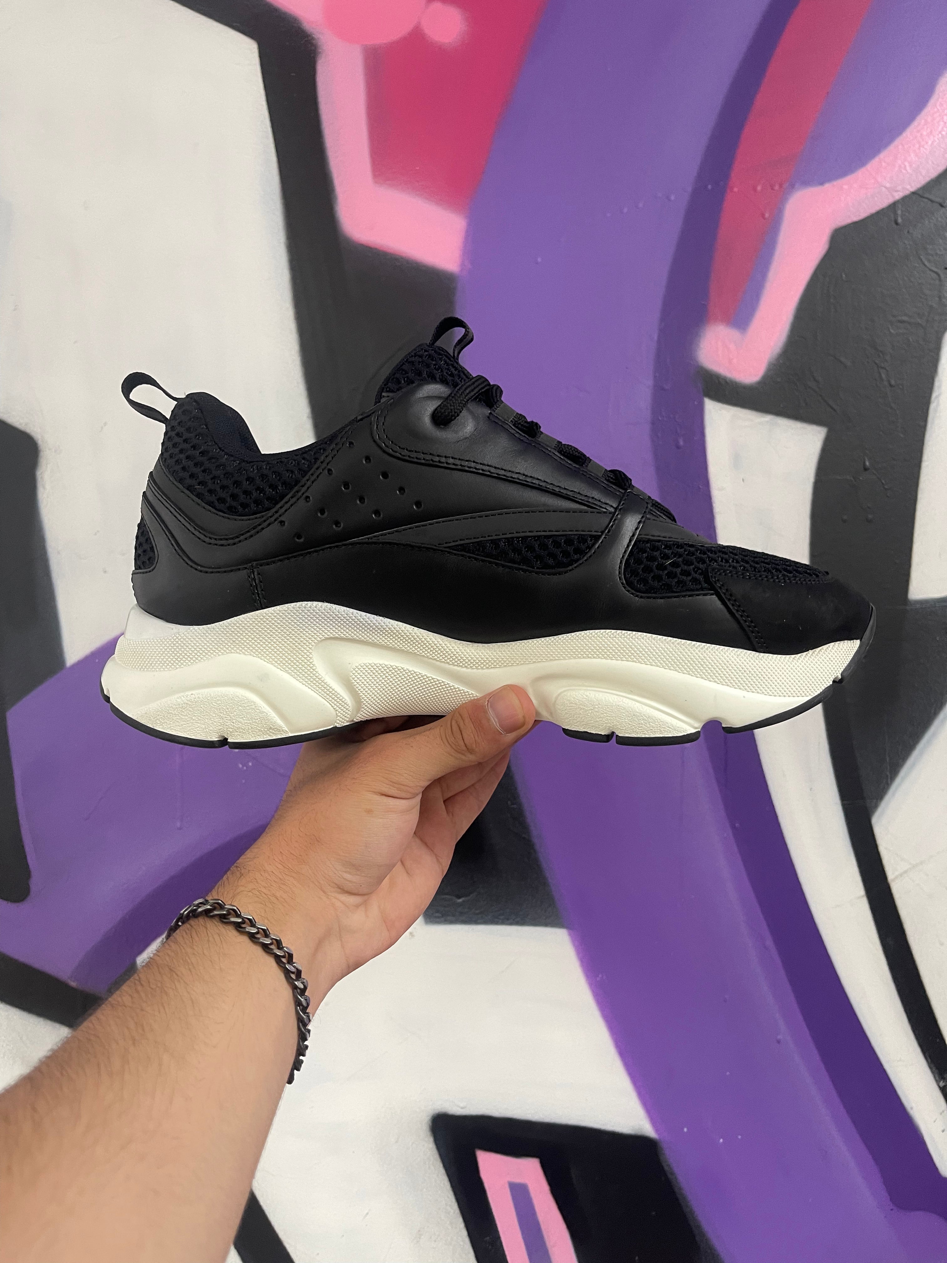 Dior B22 Black White Sneakers