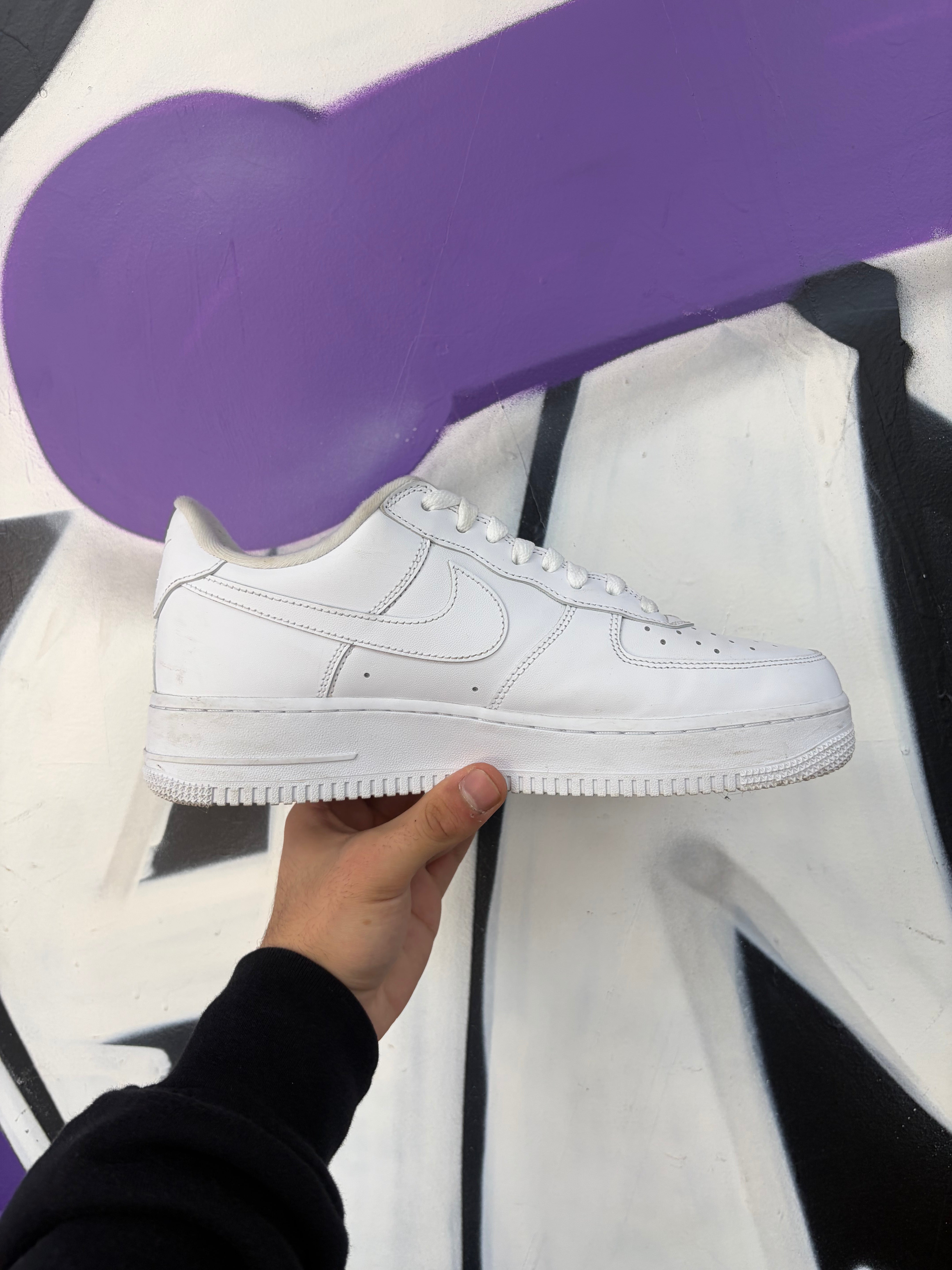 Nike Supreme AF1 White Sneakers