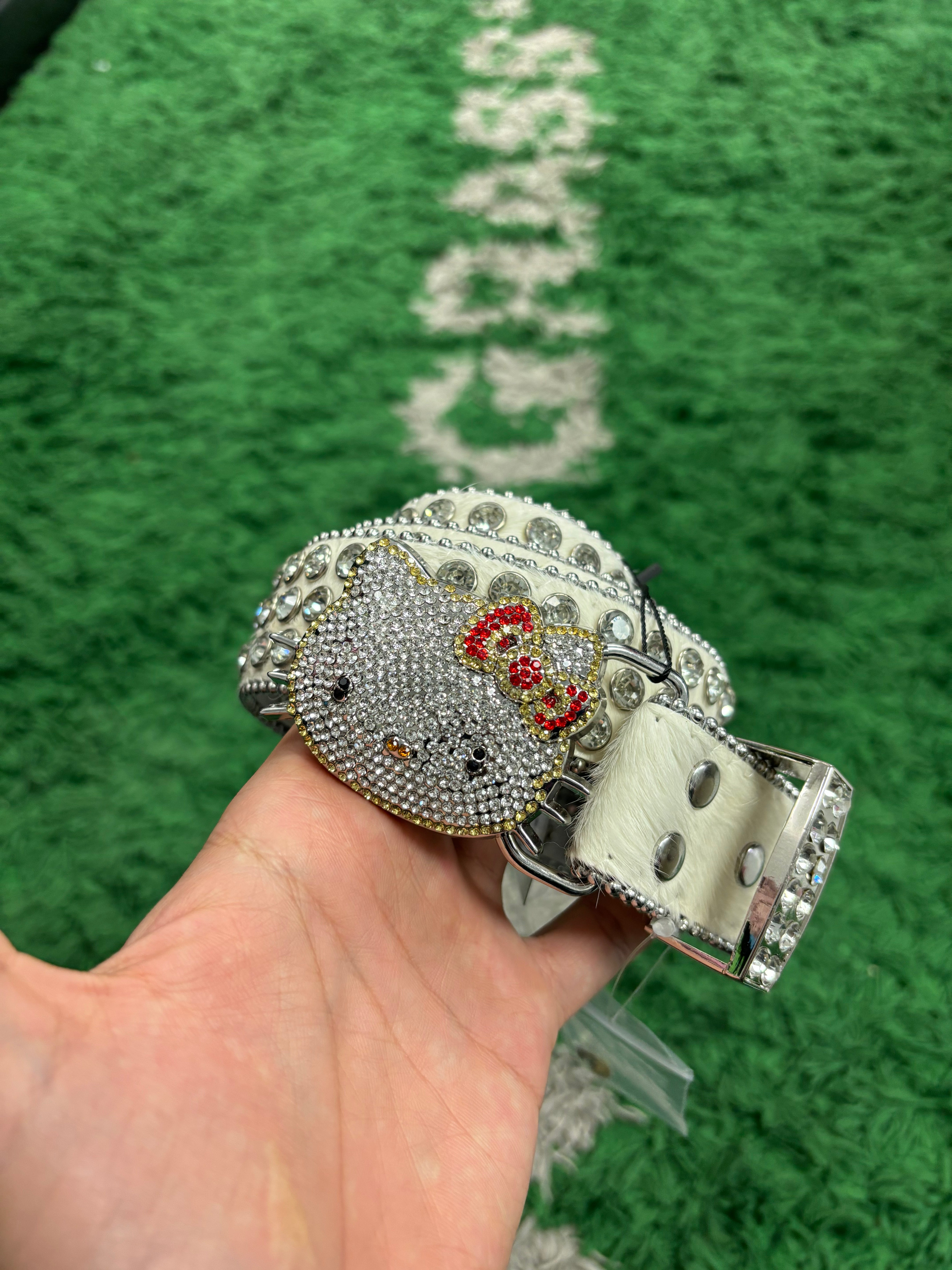 Stolen Arts Hello Kitty Belt White New 34 With Box