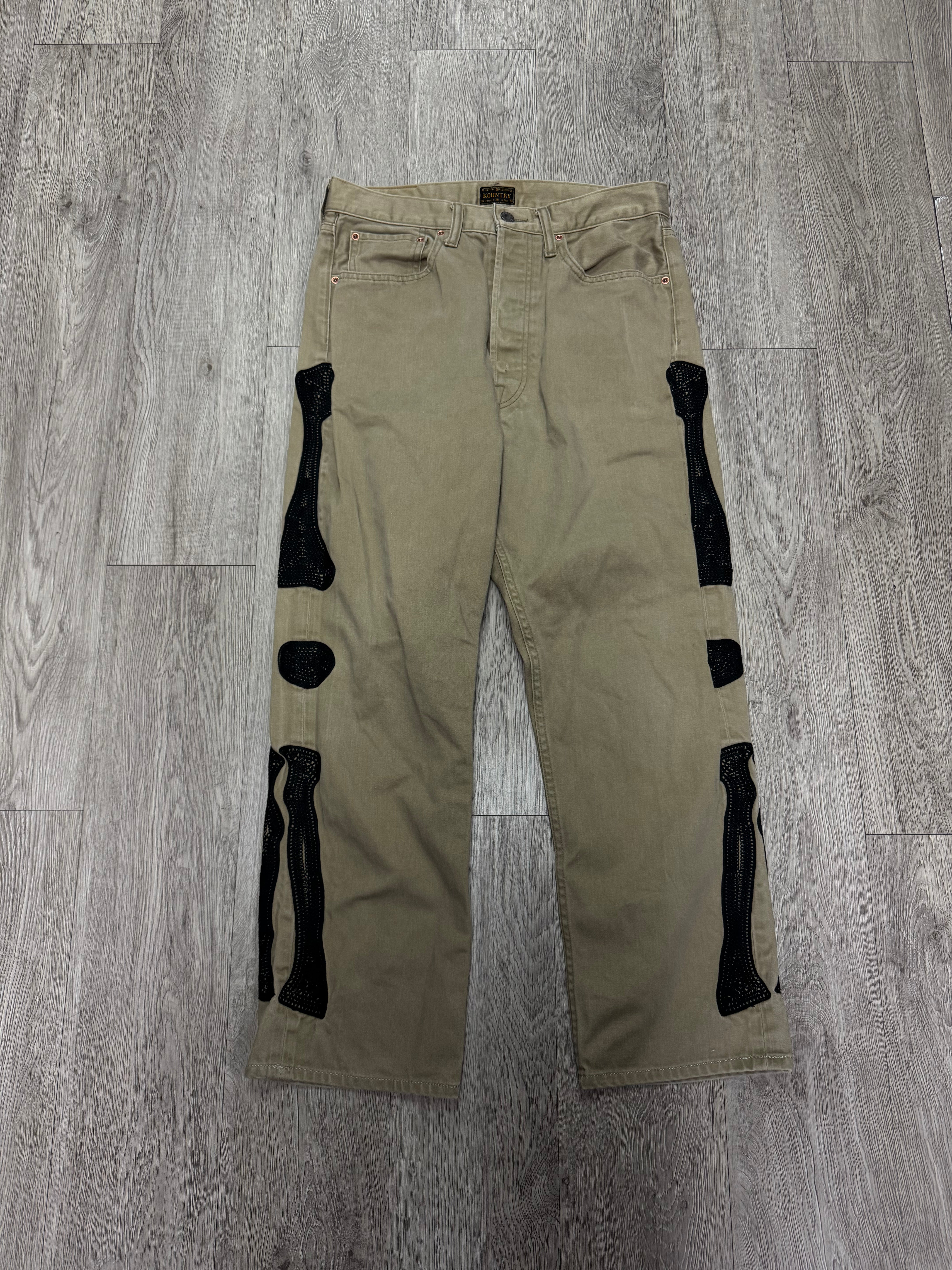 Kapital Khaki Bone Pants