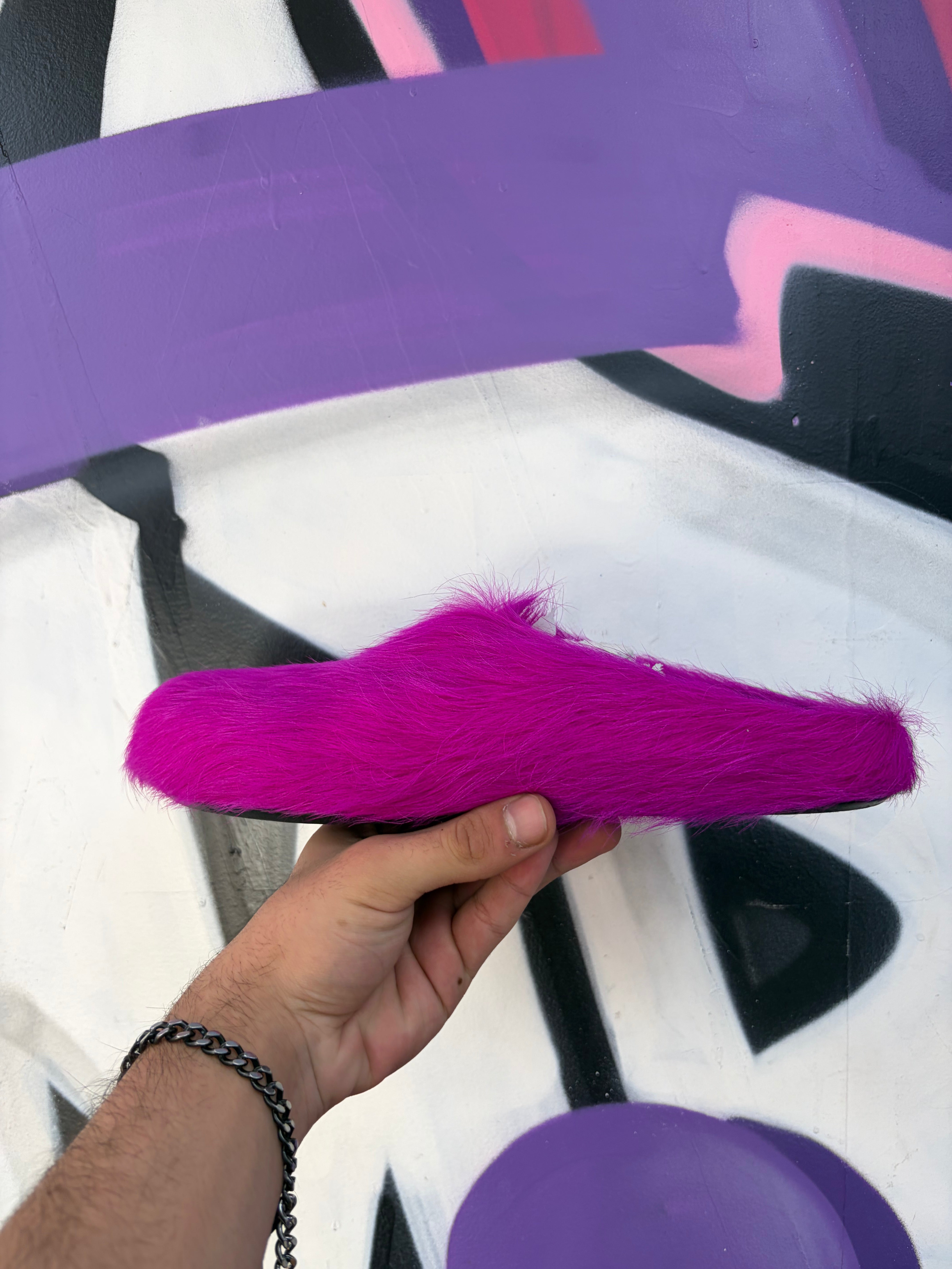 Marni Pink Fussbet Slides