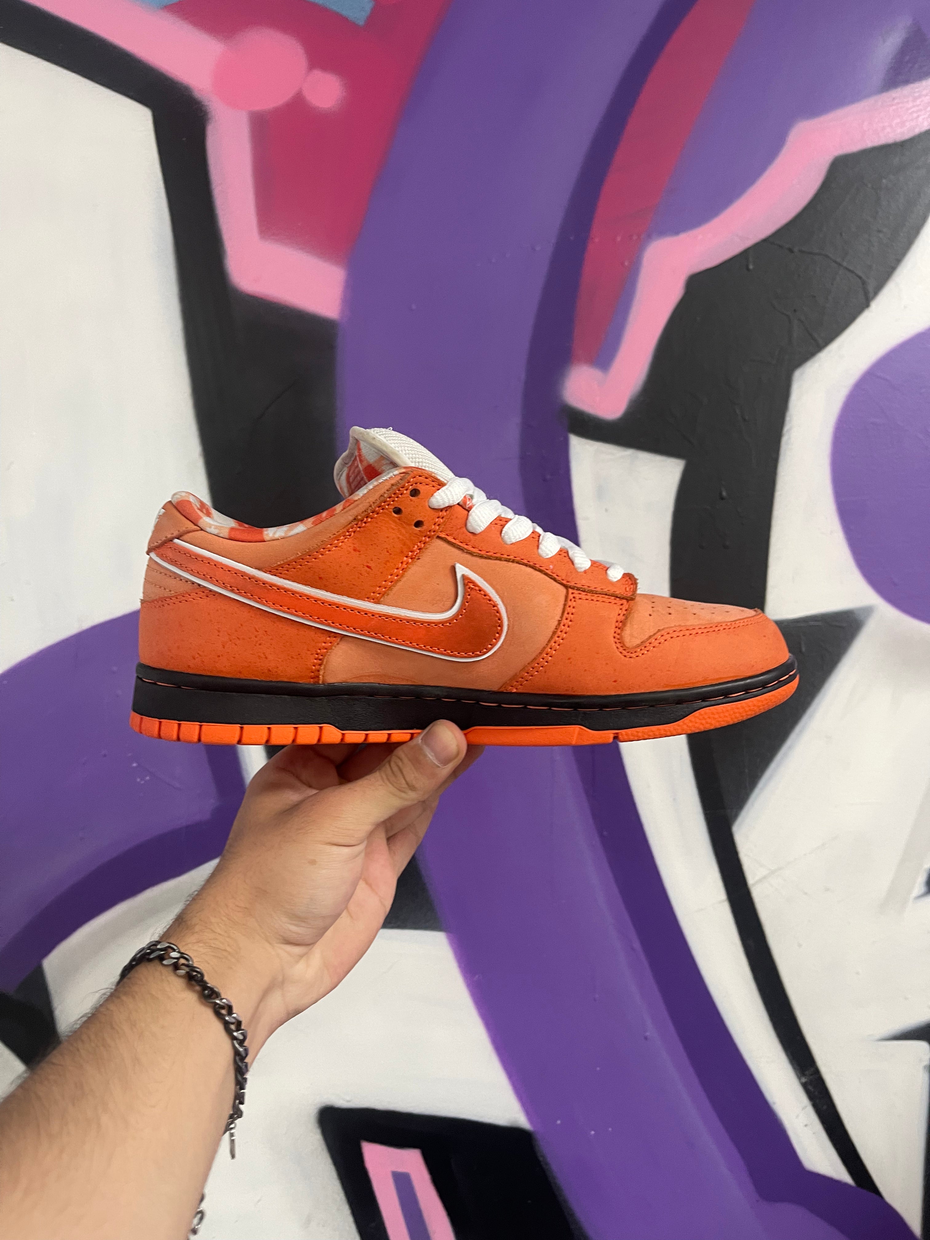 Nike SB Dunk Low Orange Lobster Sneakers