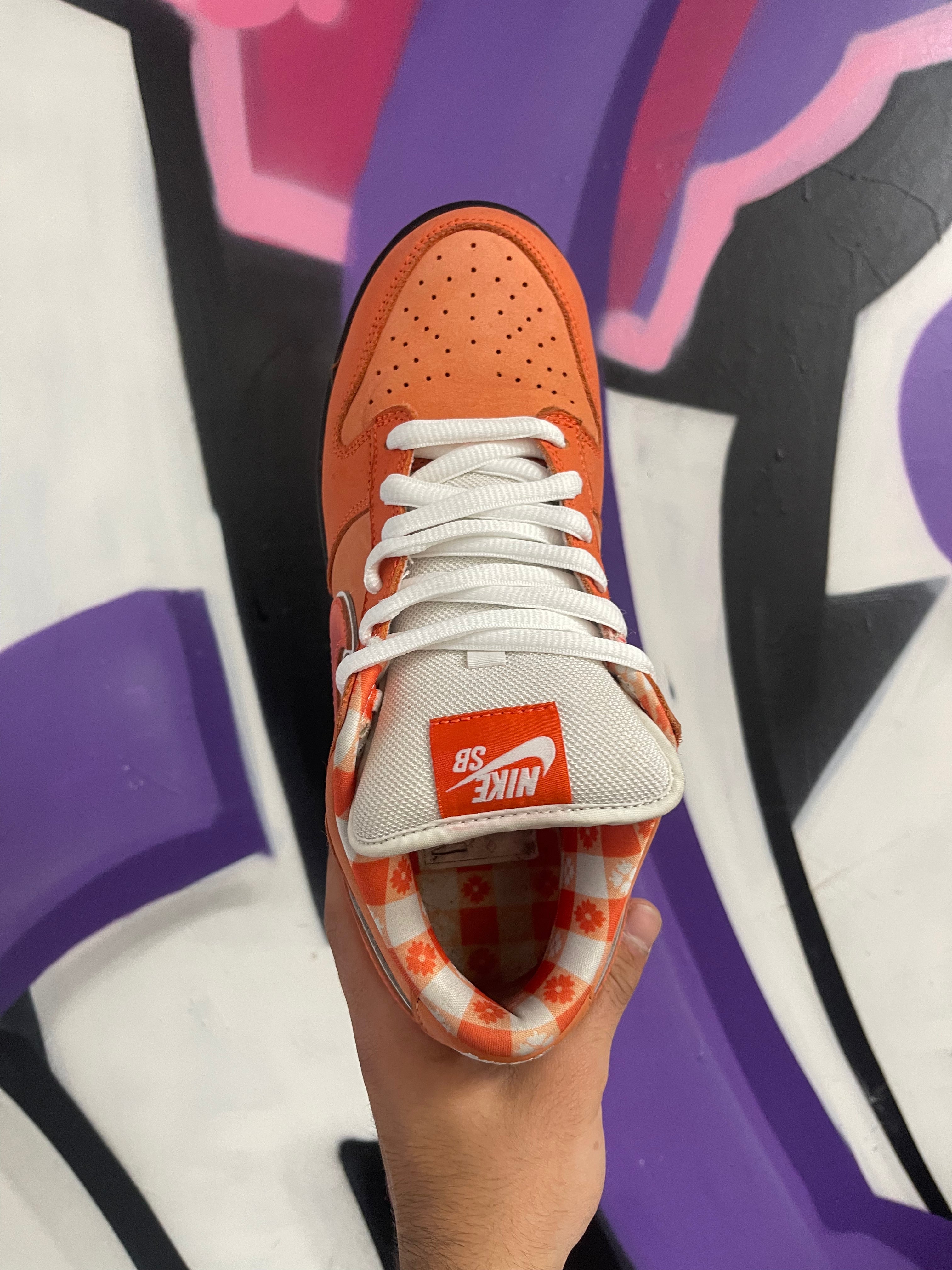 Nike SB Dunk Low Orange Lobster Sneakers
