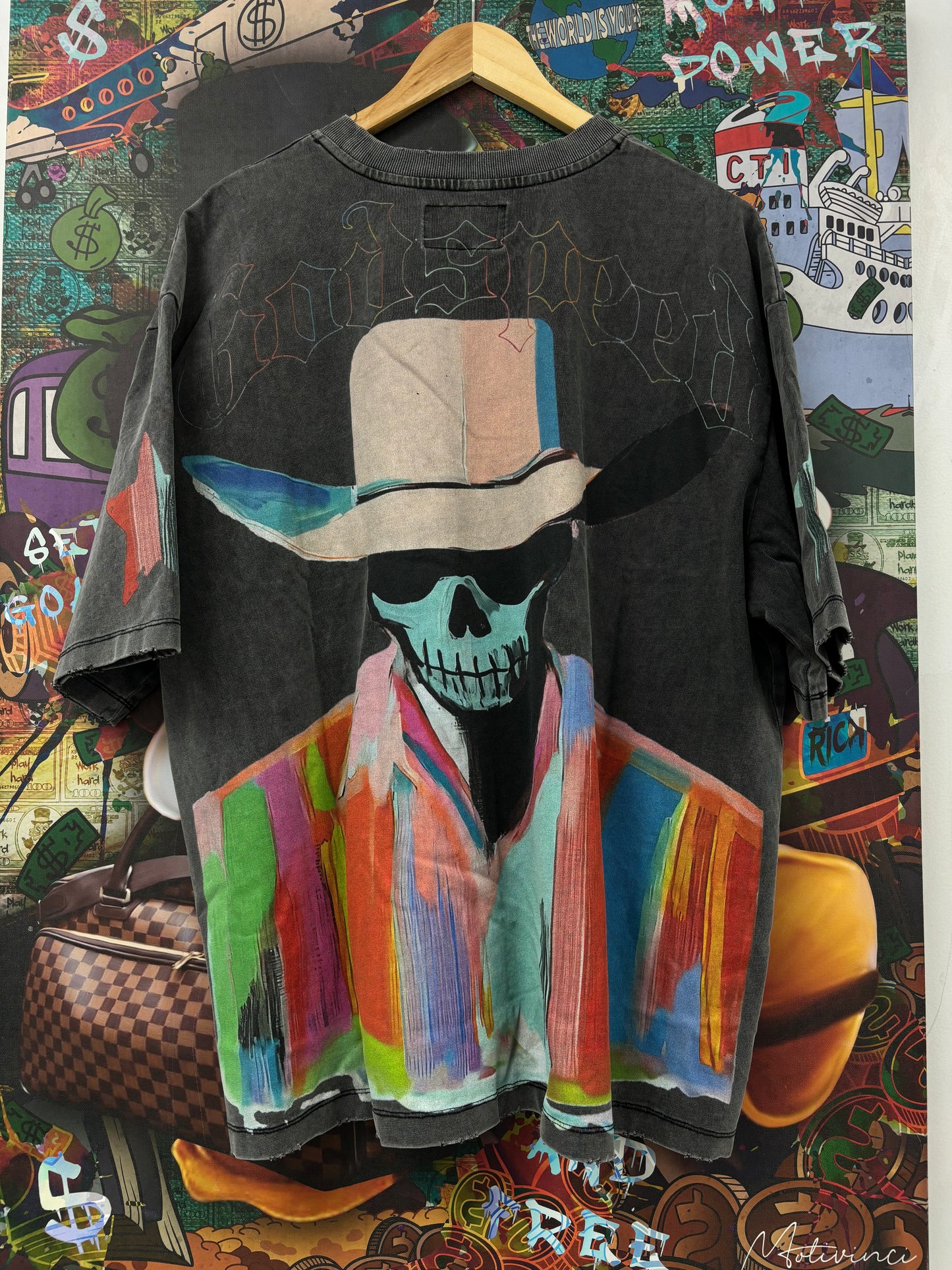 Godspeed Pastel Cowboy Grey Wash Tee (XS-XXL)