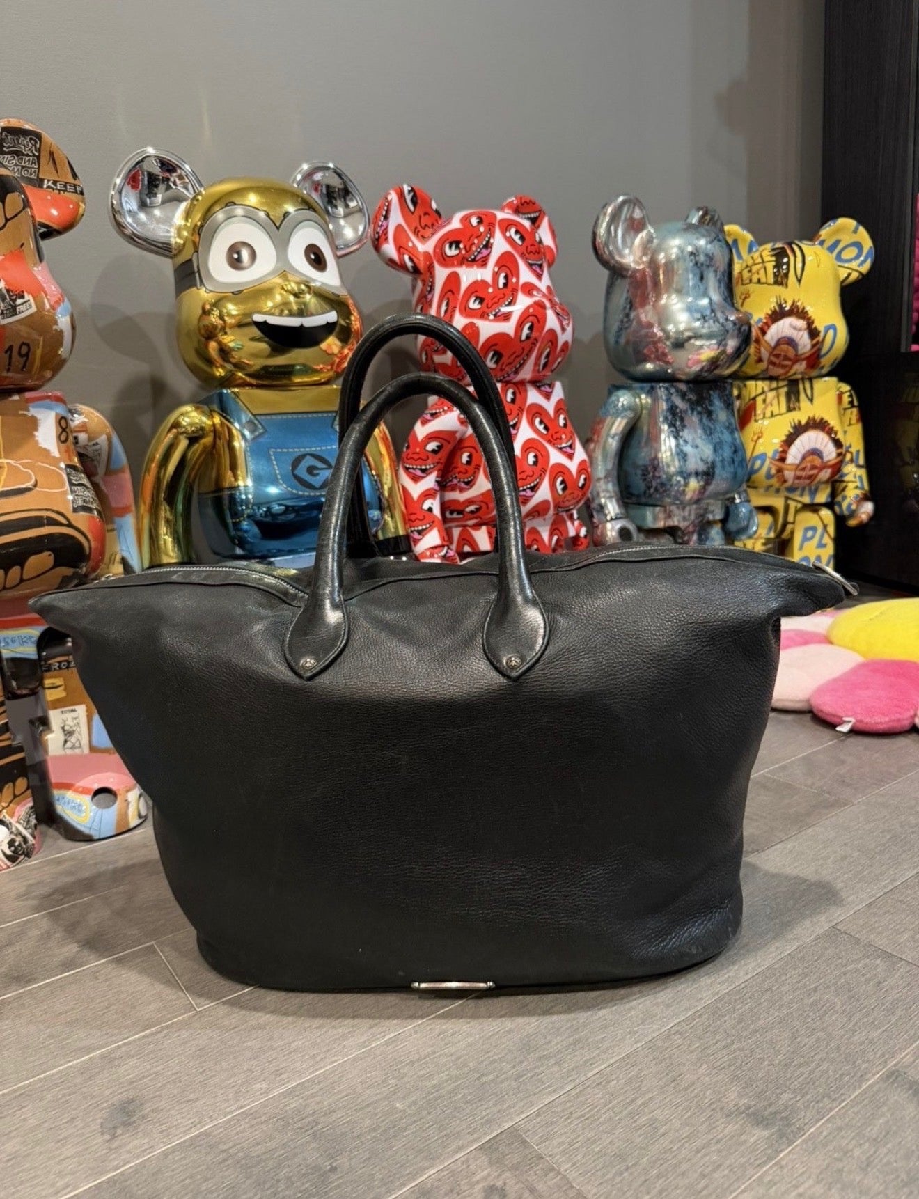 Chrome Hearts 21 Patch Leather Bag