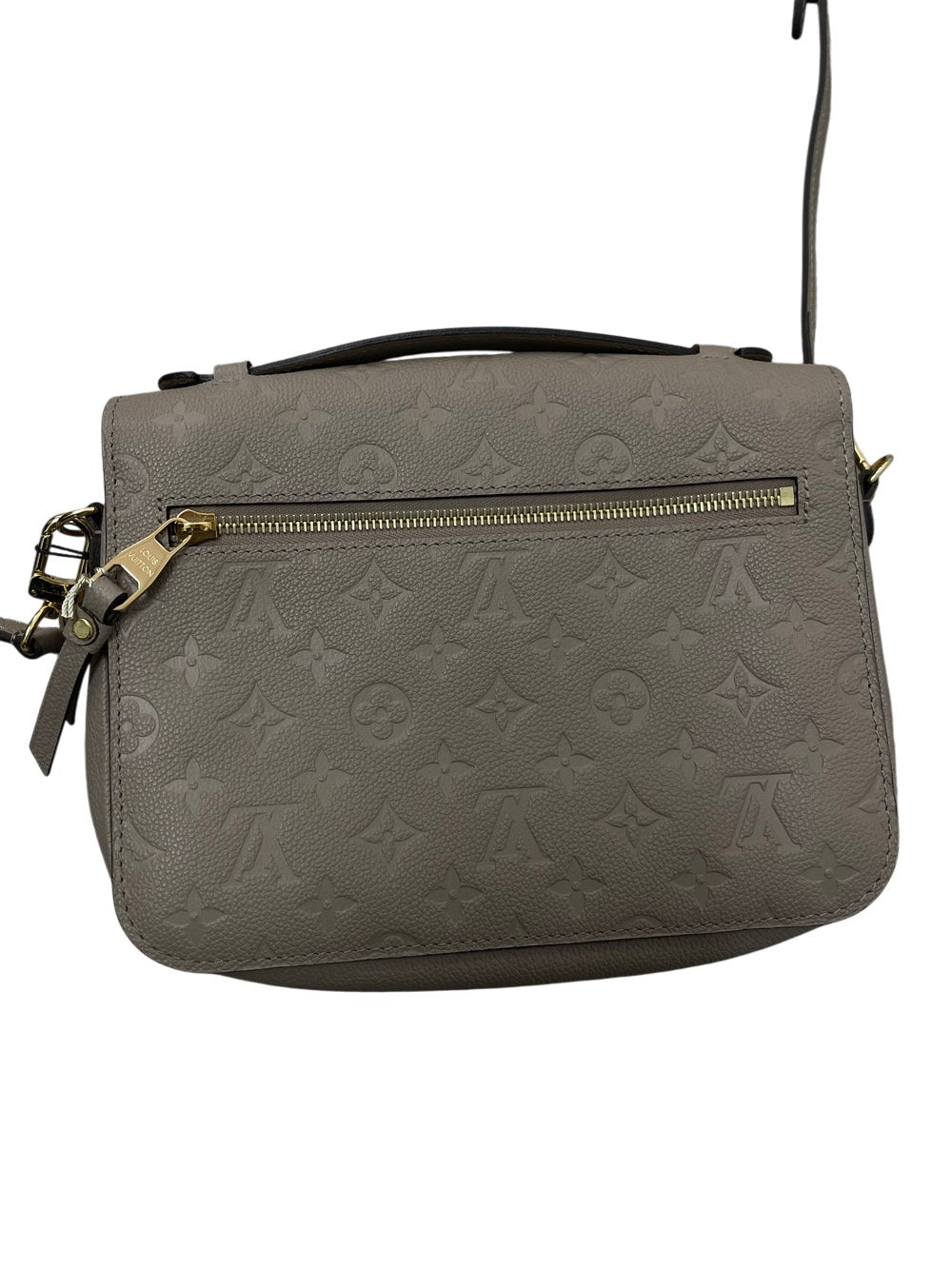 Louis Vuitton "Metis Pouchette" Beige Bag