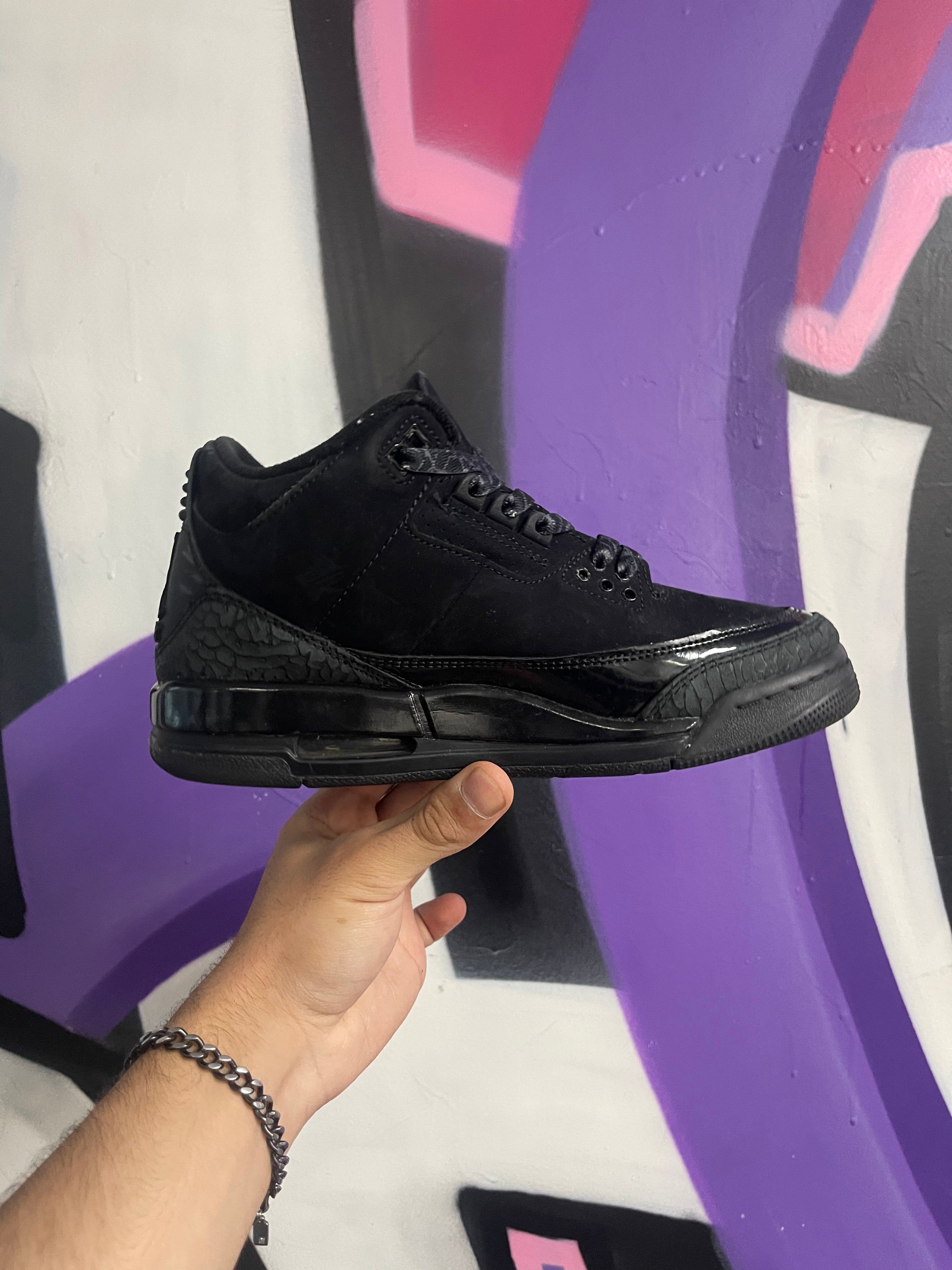 Jordan 3 Black Cat Sneakers