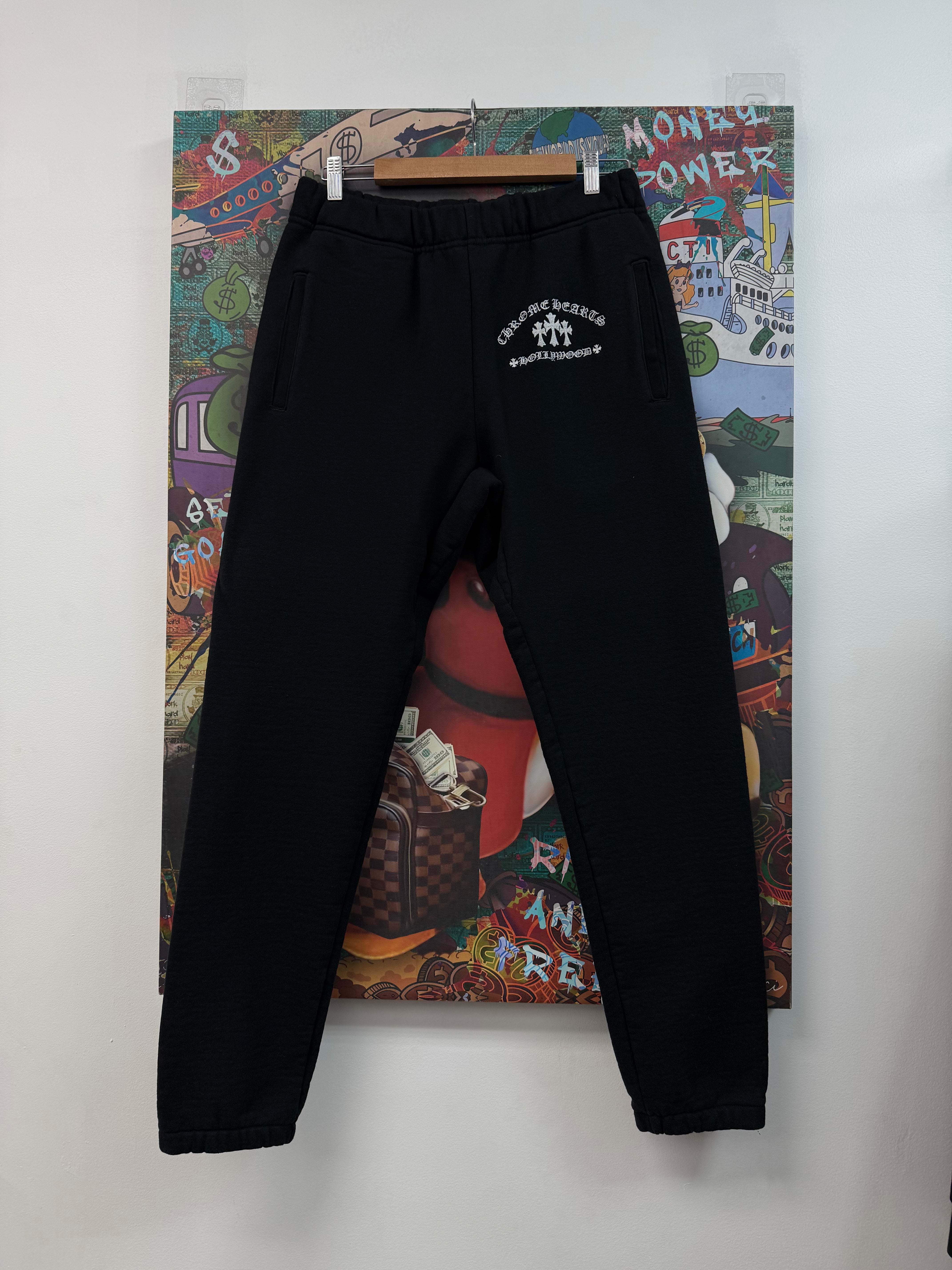 Chrome Hearts Triple Cross Embroidered Swets Used