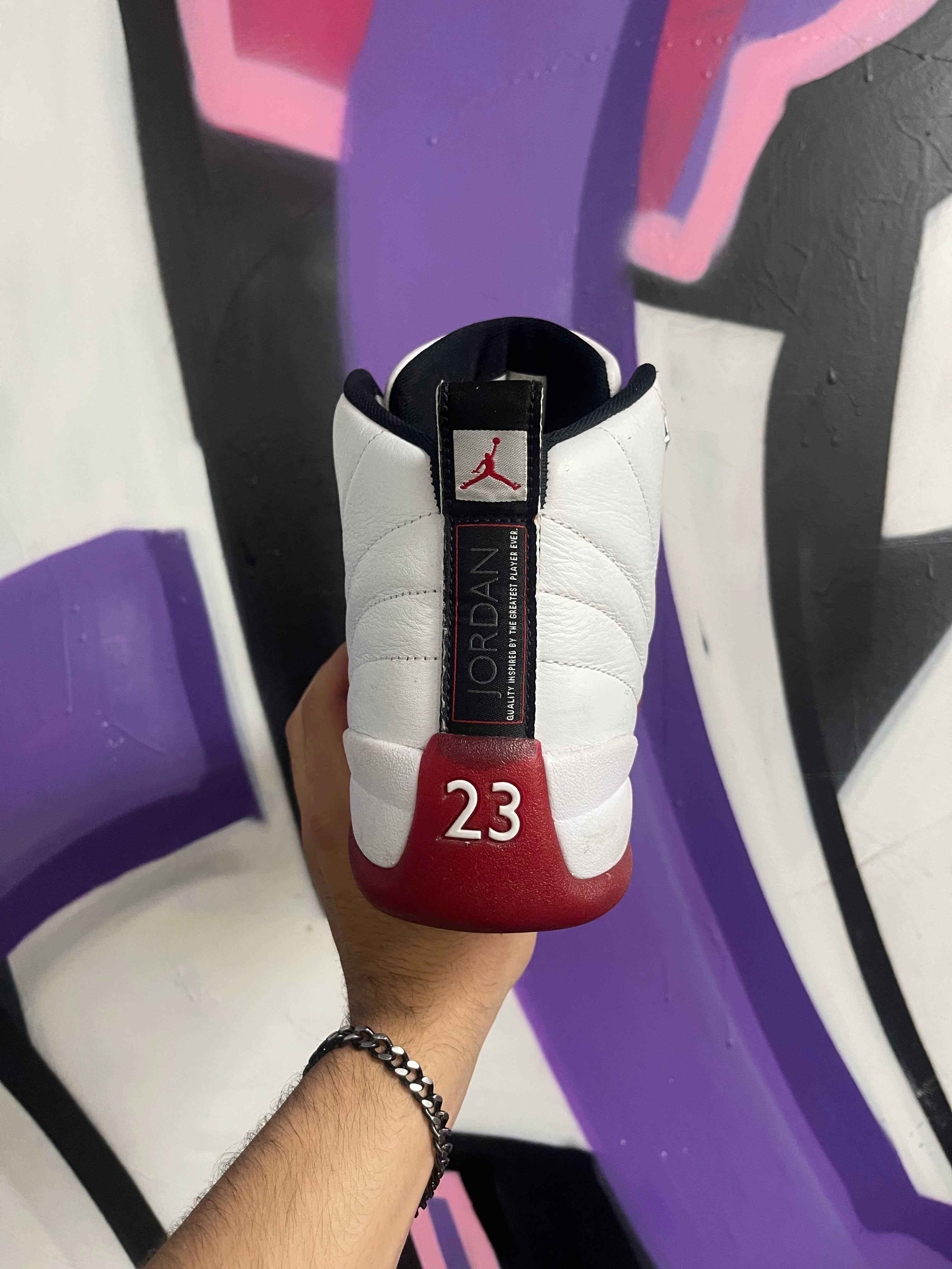 Jordan 12 Cherry Sneakers