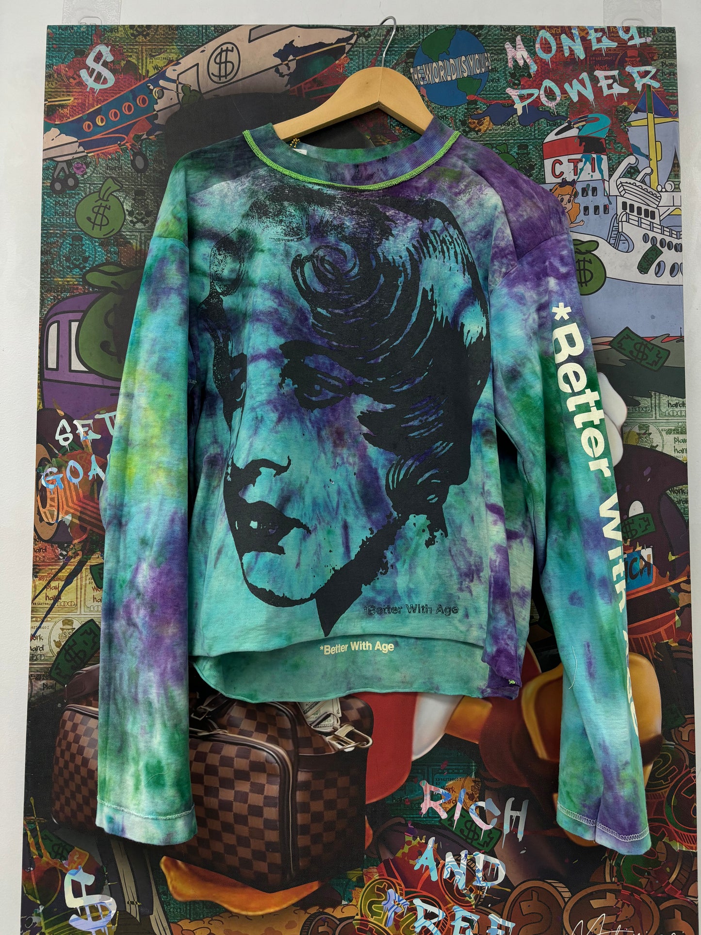 Better With Age Encore Tie Dye LS New Small With Tags