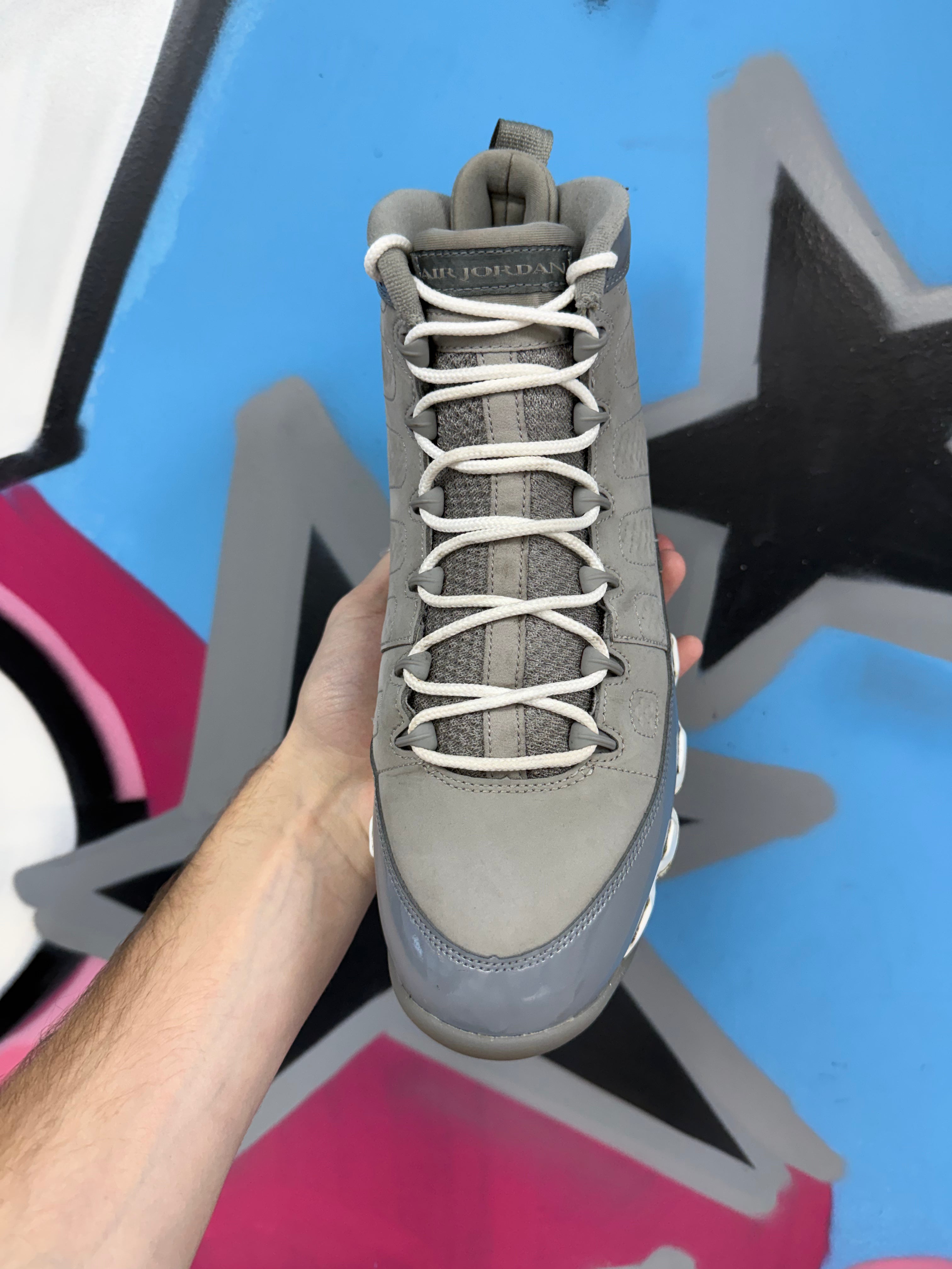 Jordan 9 Cool Grey Sneakers