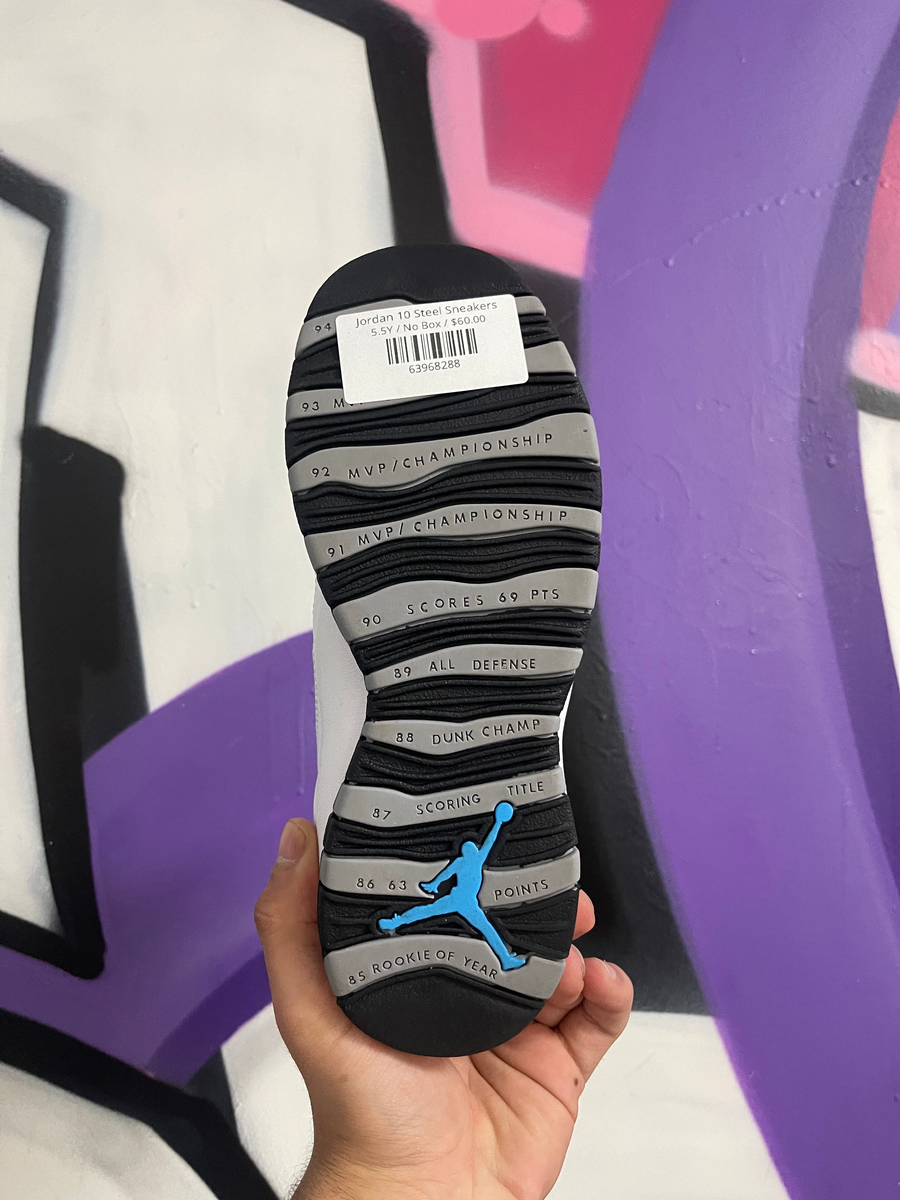 Jordan 10 Steel Sneakers
