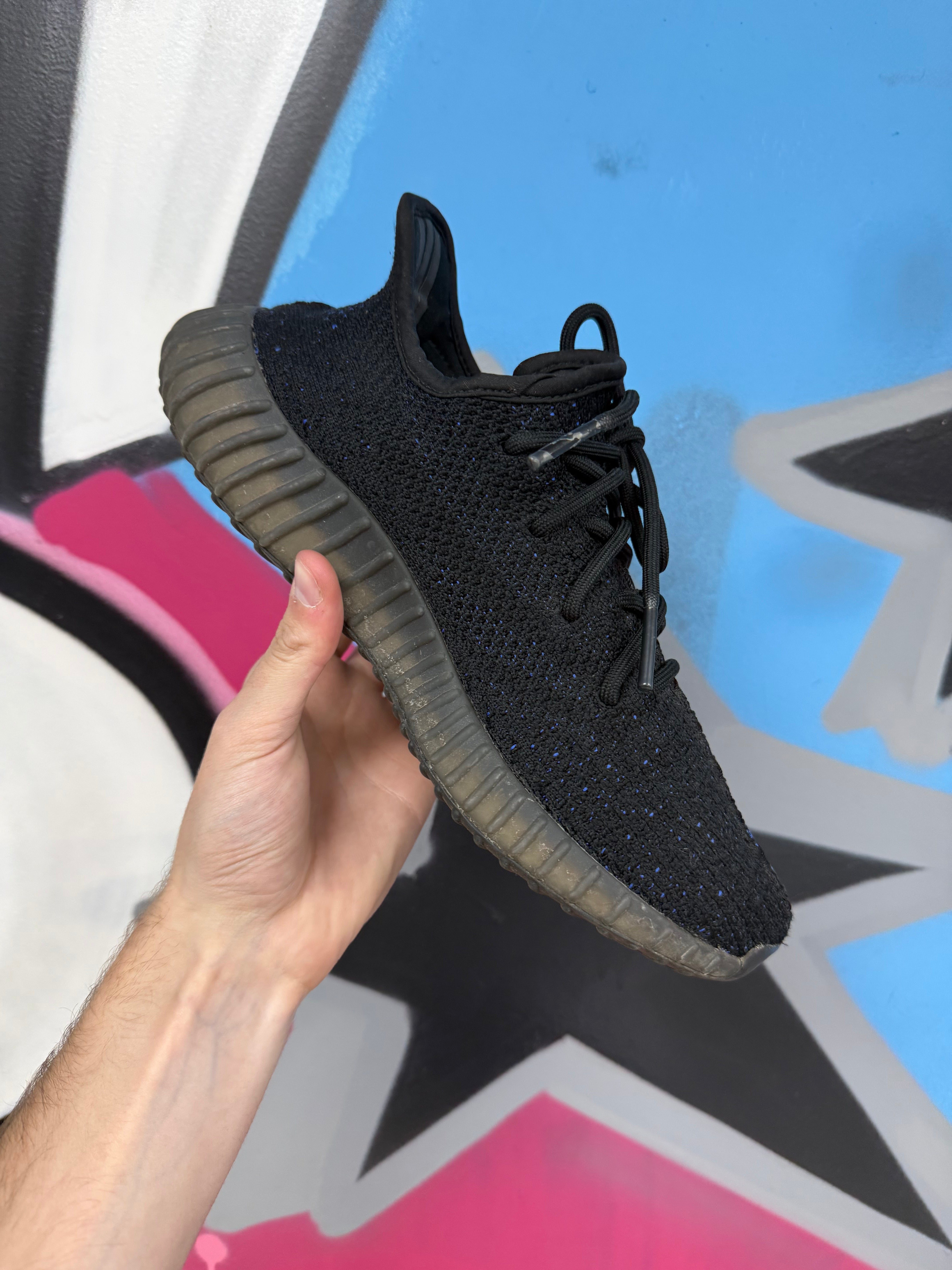 YZY 350 Dazzling Blue Sneakers