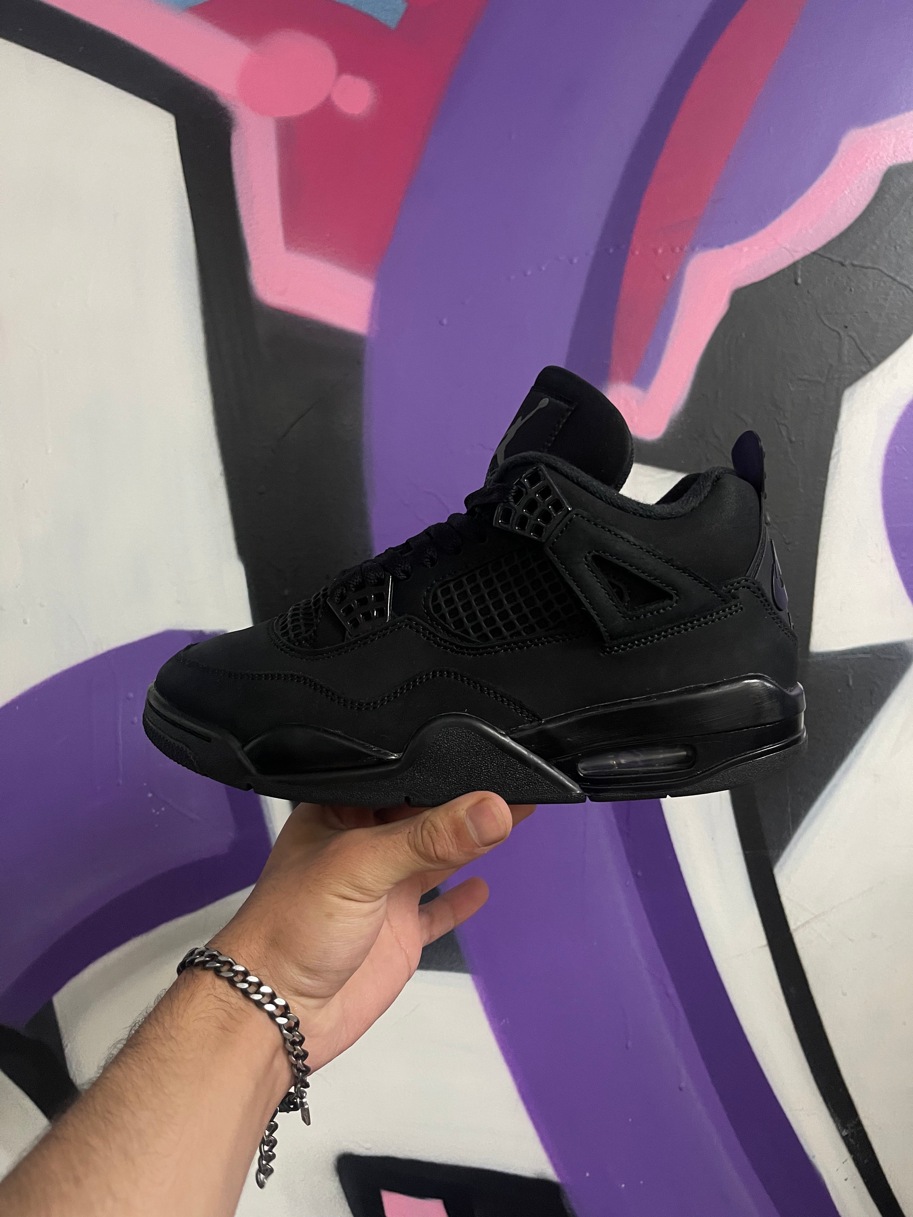 Jordan 4 Black Cat Sneakers