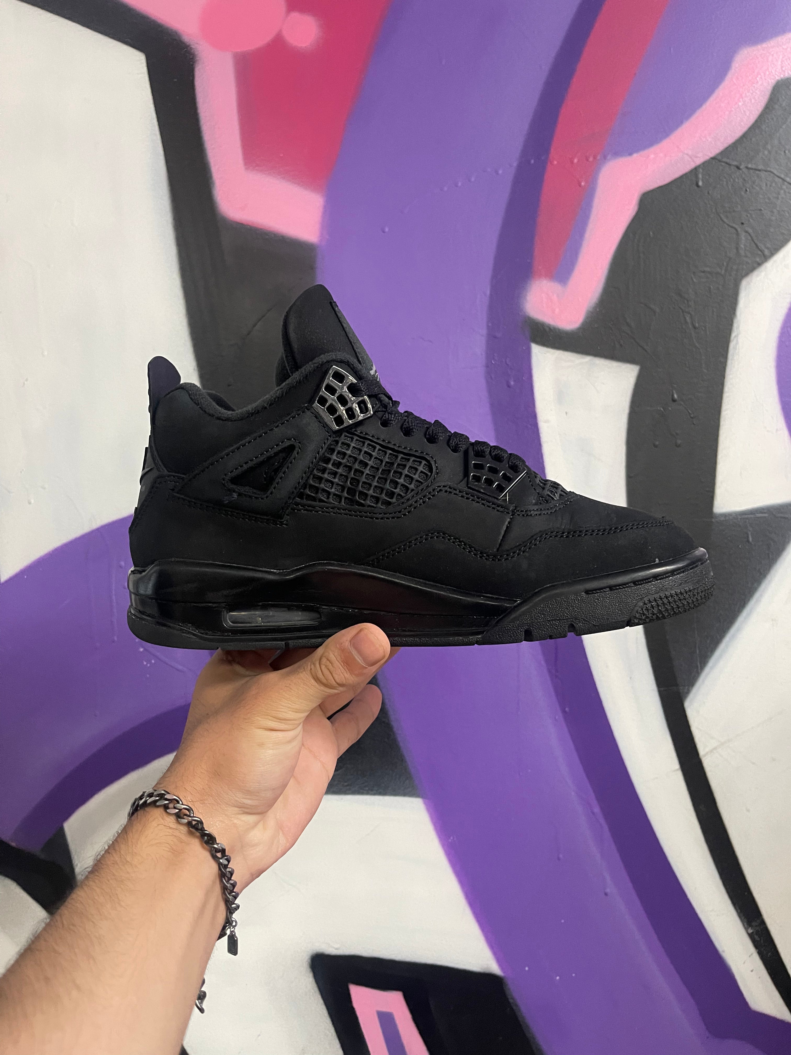 Jordan 4 Black Cat Sneakers