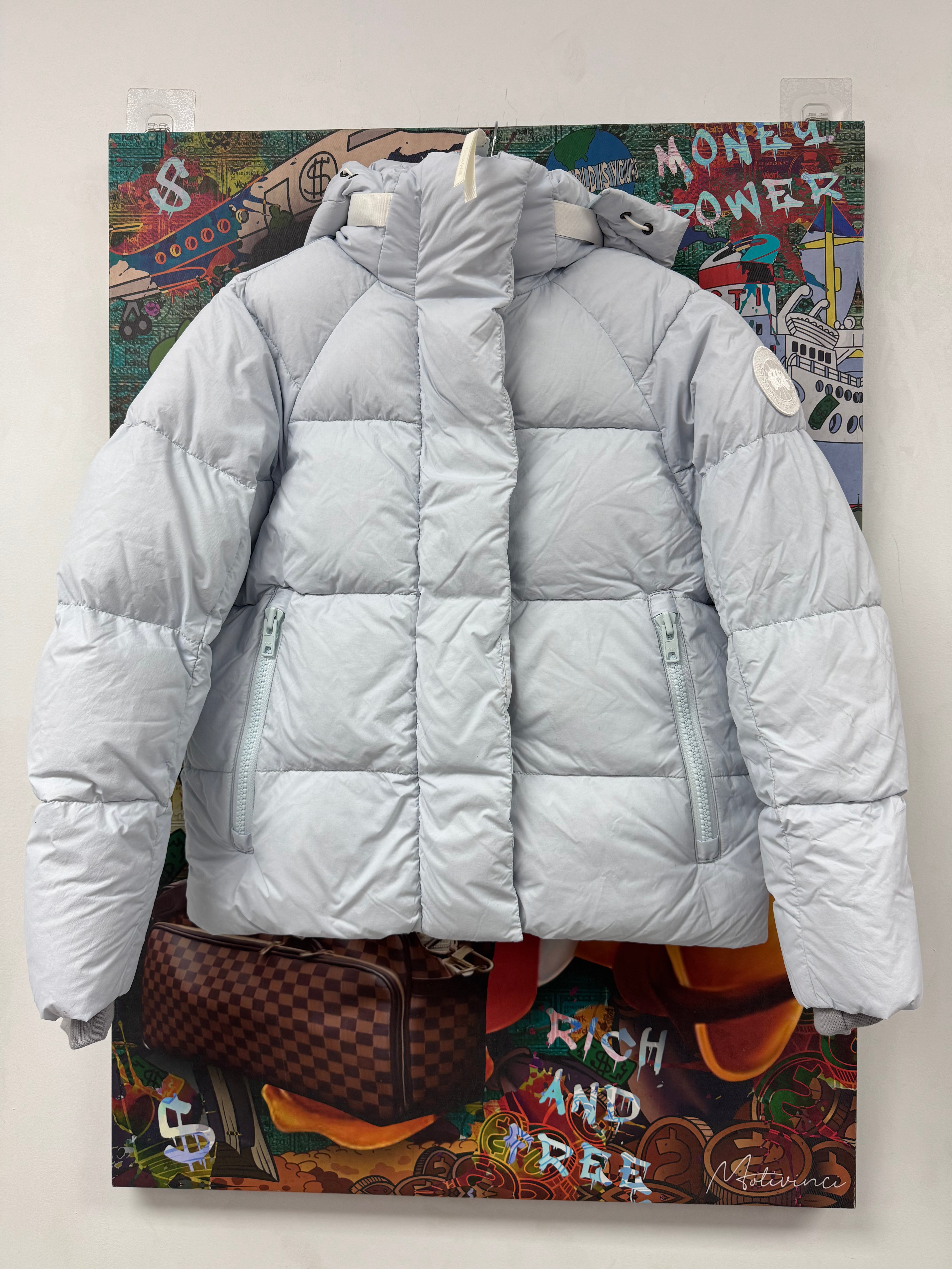 Canada Goose Jacket Baby Blue Jacket Tried On XS N/A