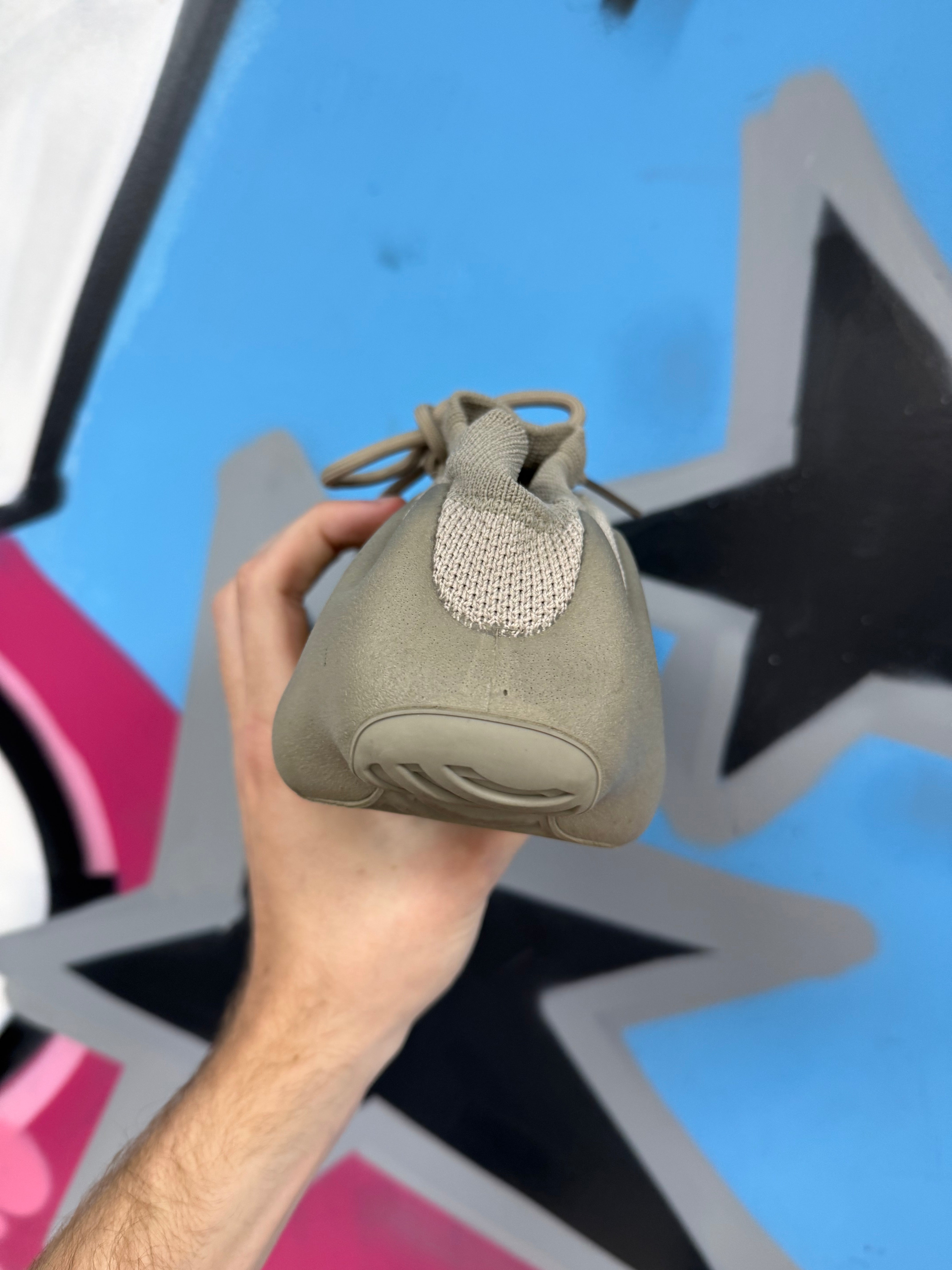 YZY 450 Stone Flax Sneakers