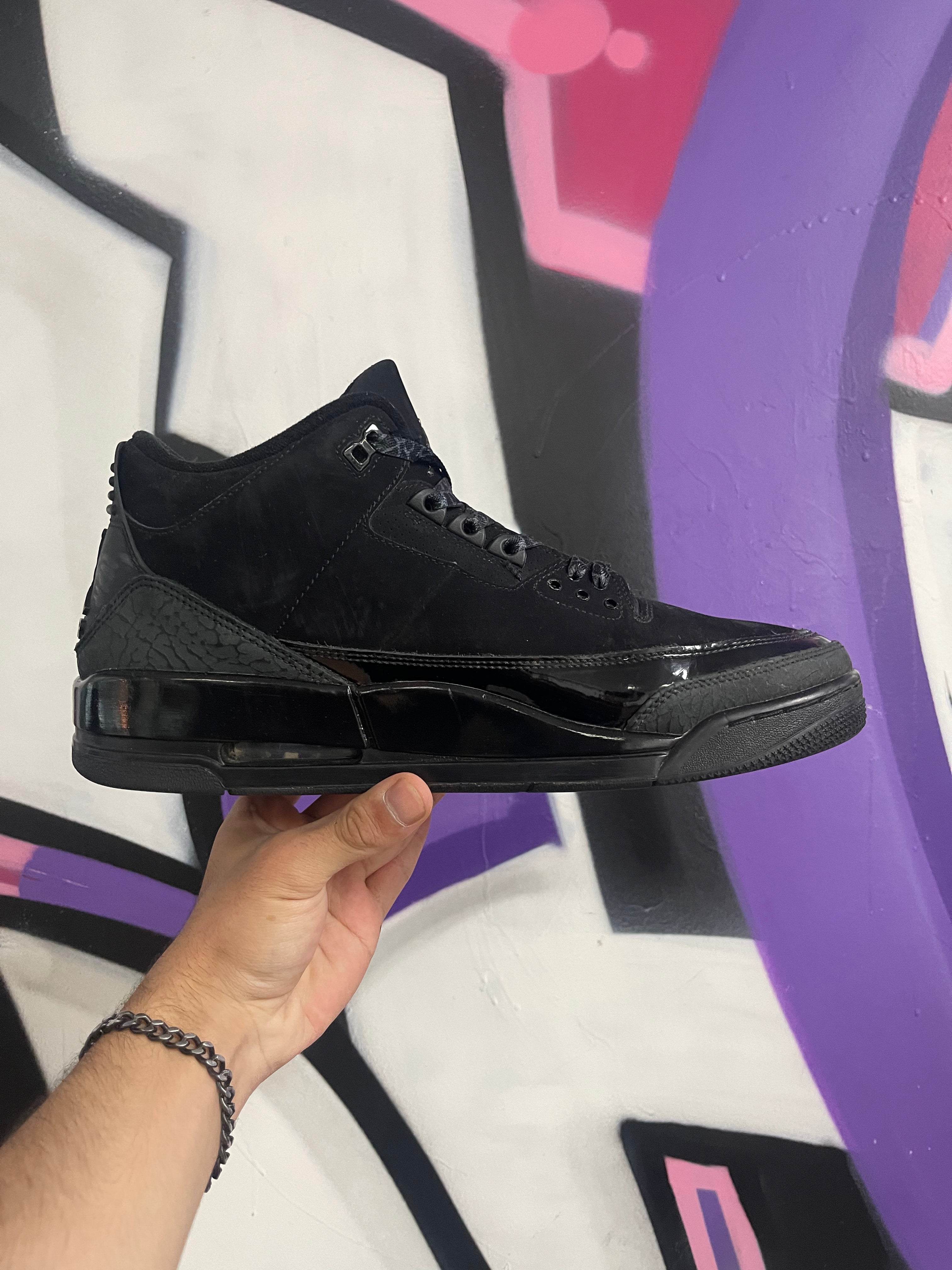 Jordan 3 Black Cat Sneakers