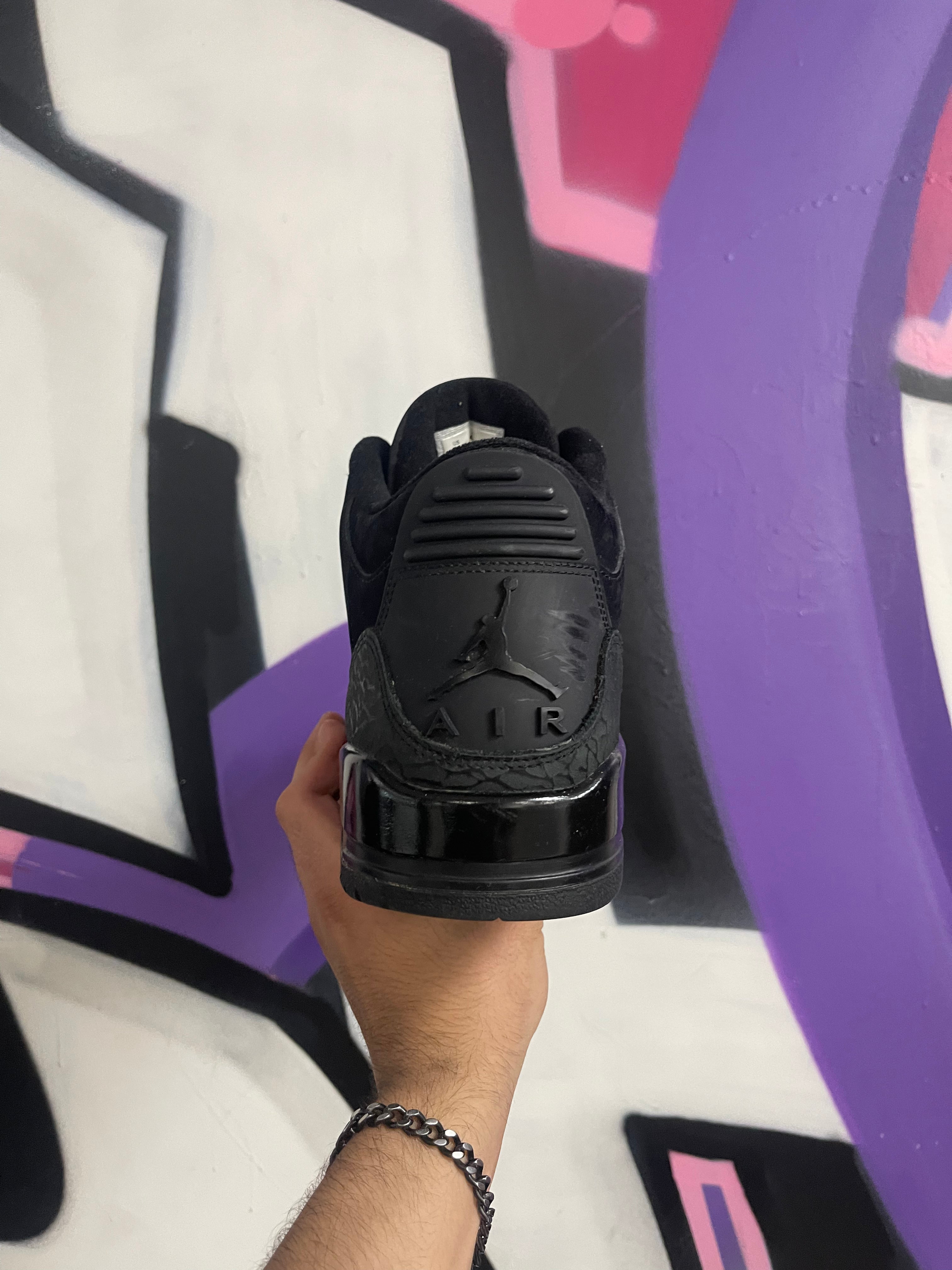 Jordan 3 Black Cat Sneakers