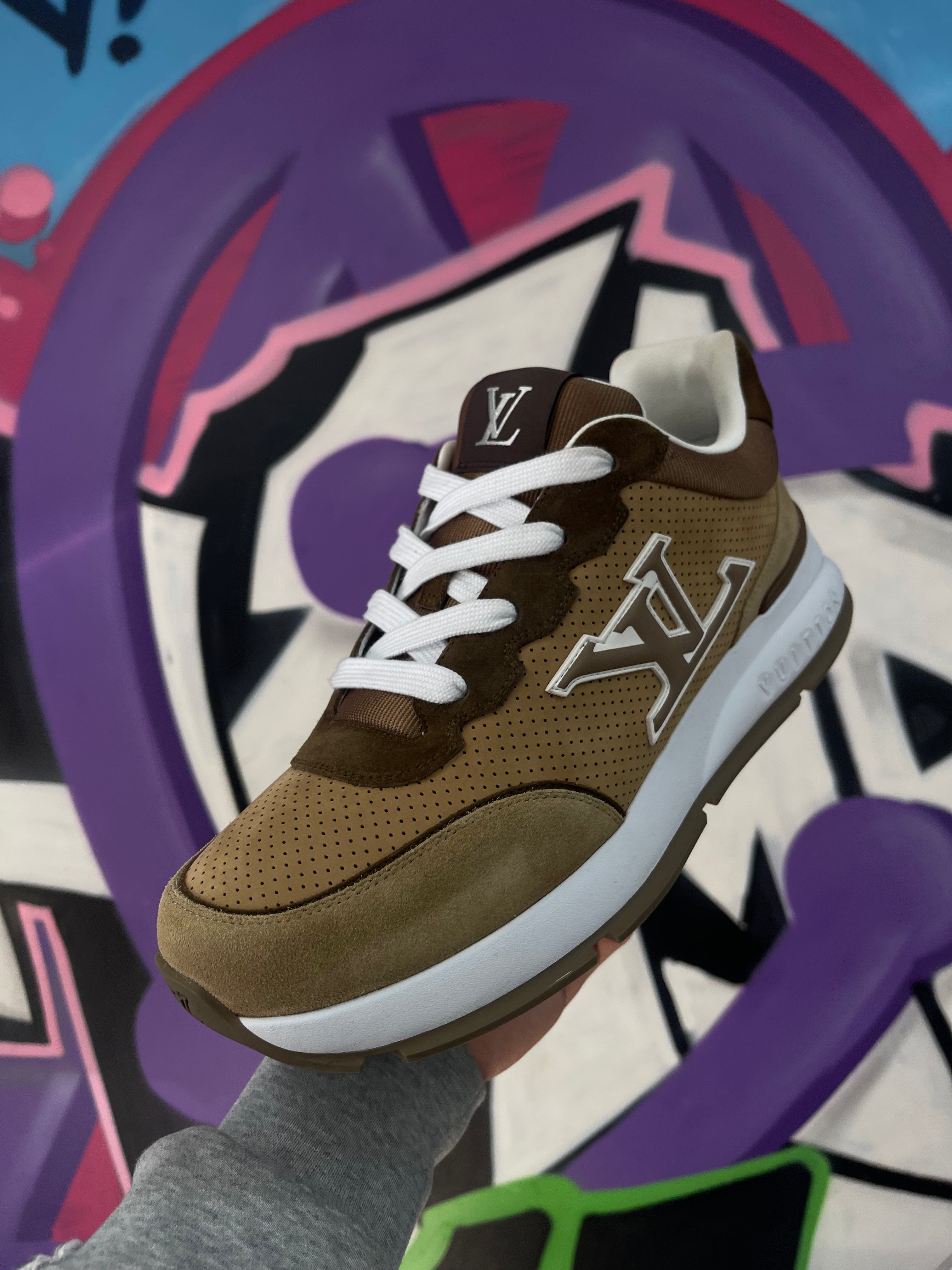 Louis Vuitton Brown Classic Sneakers