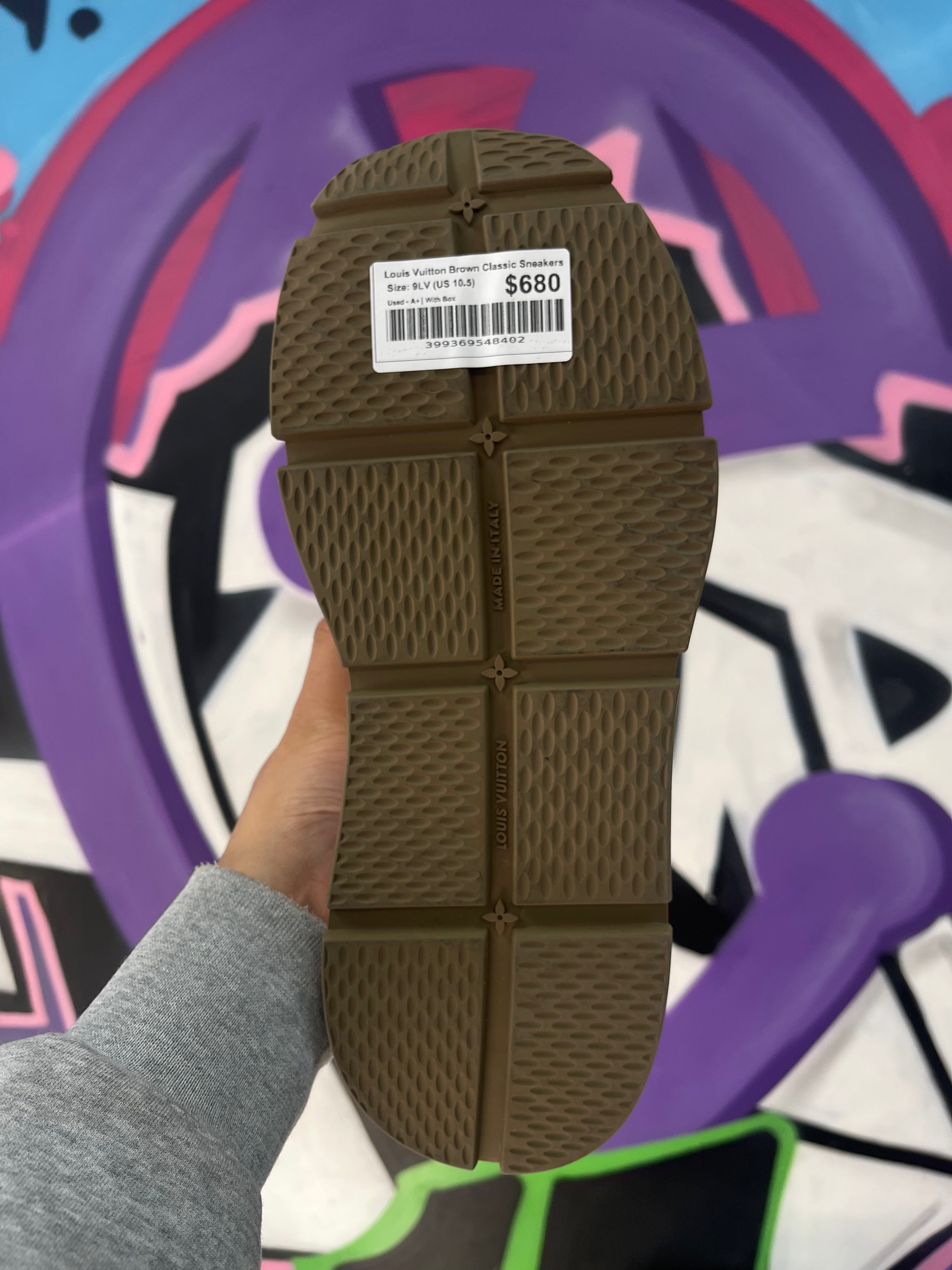 Louis Vuitton Brown Classic Sneakers