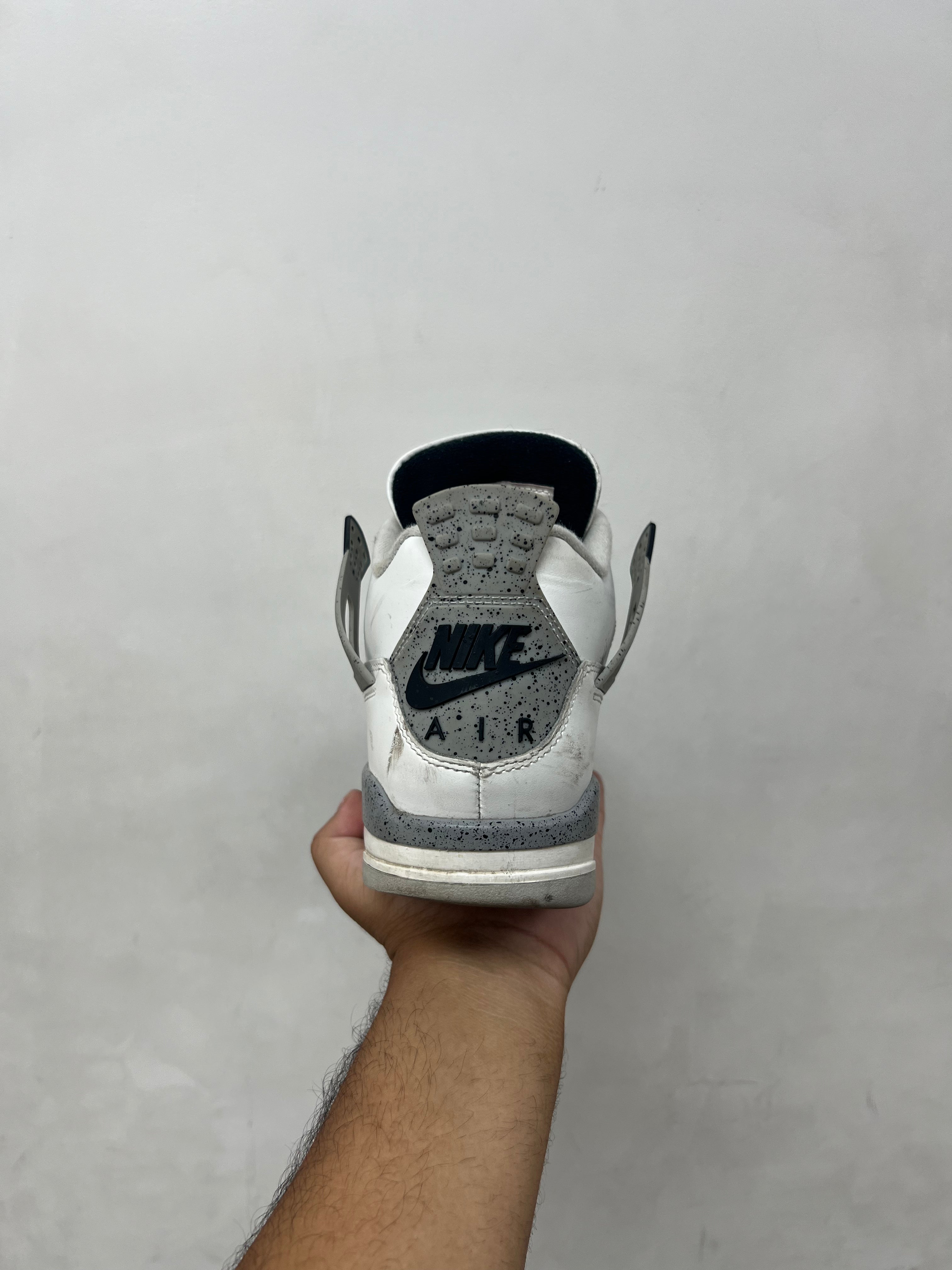 Jordan 4 White Cement Sneakers