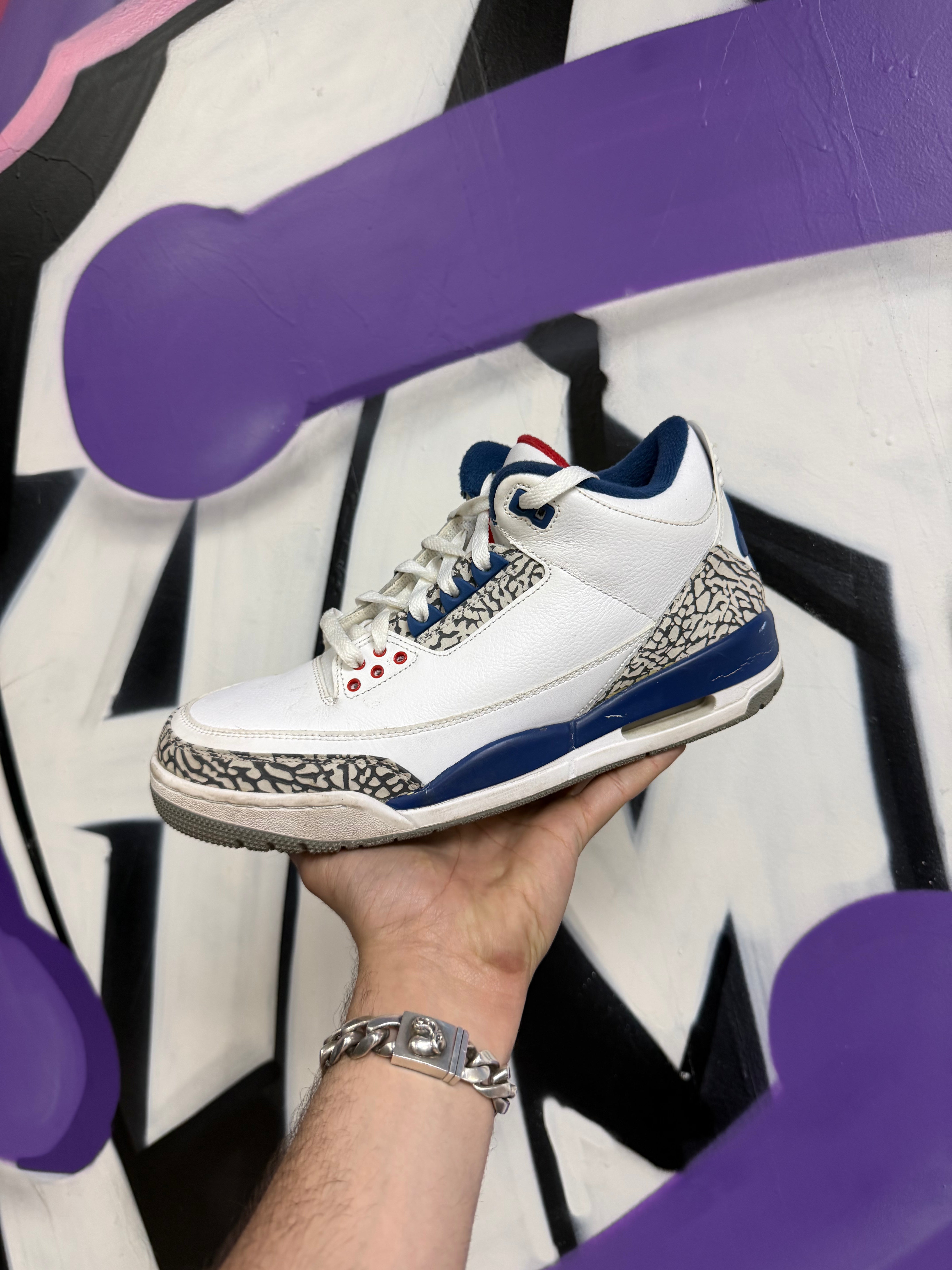 Jordan 3 True Blue Sneakers