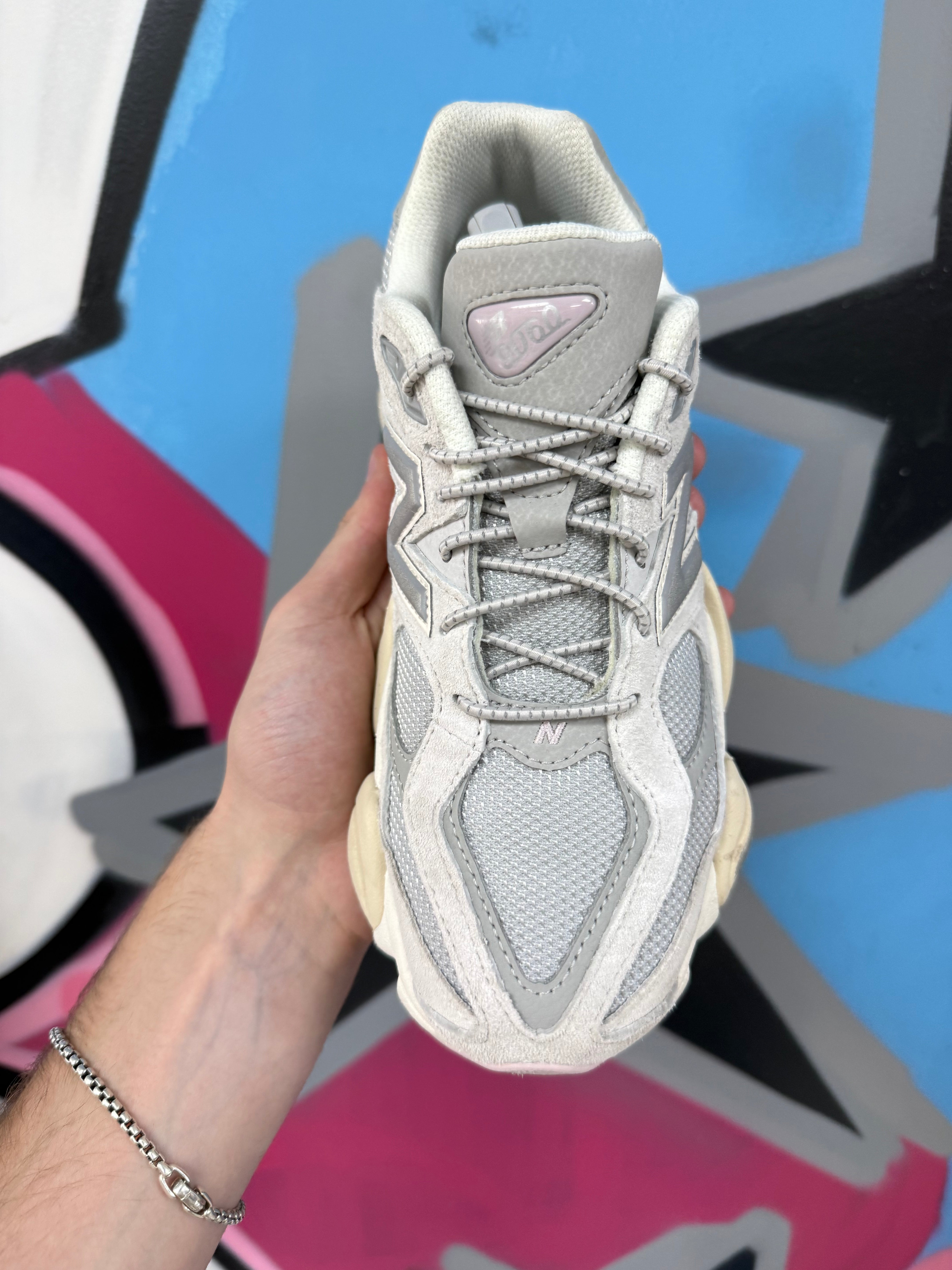 New Balance Grey Lilac 9060 Sneakers