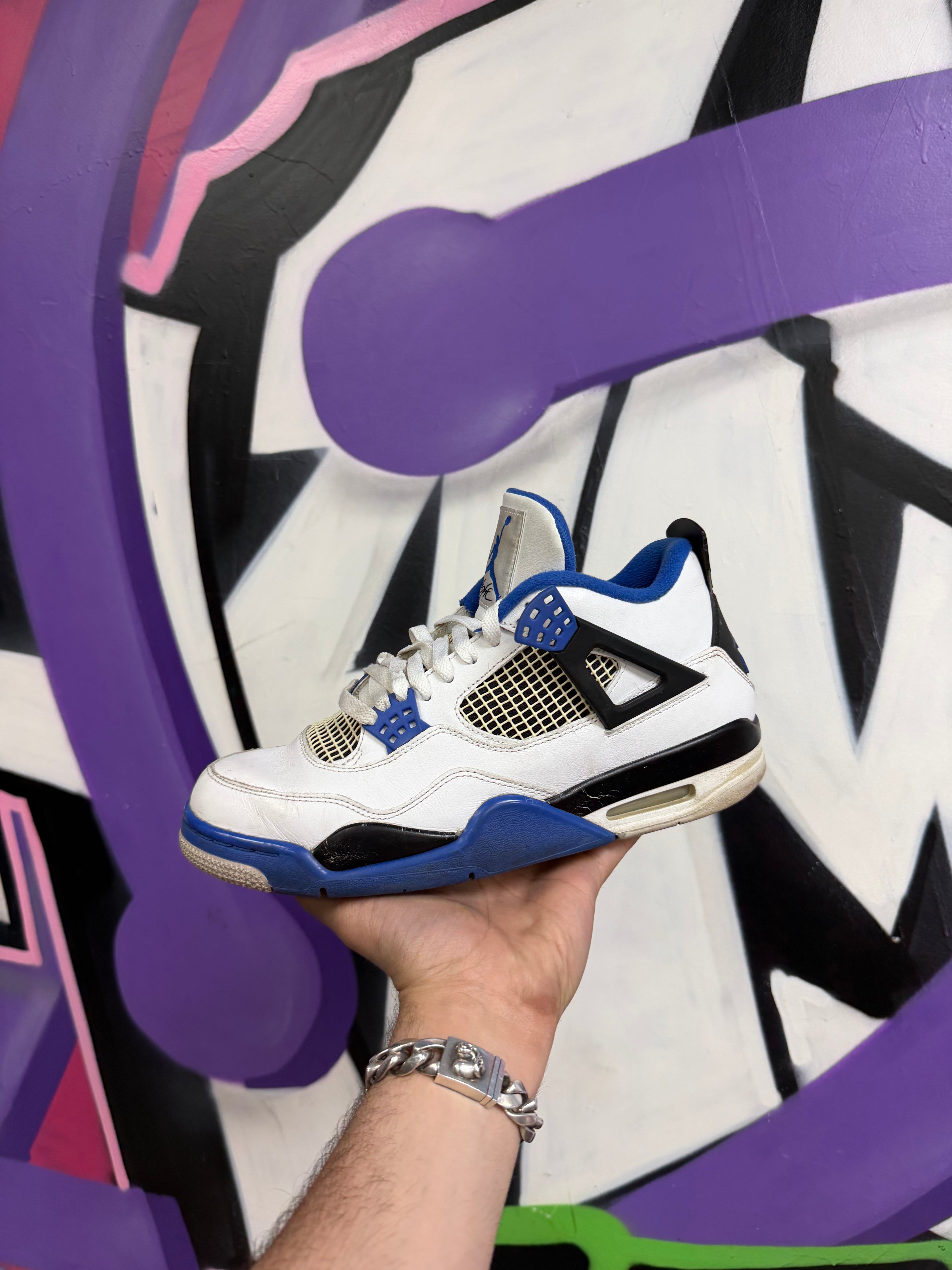 Jordan 4 Motor Sport Sneakers