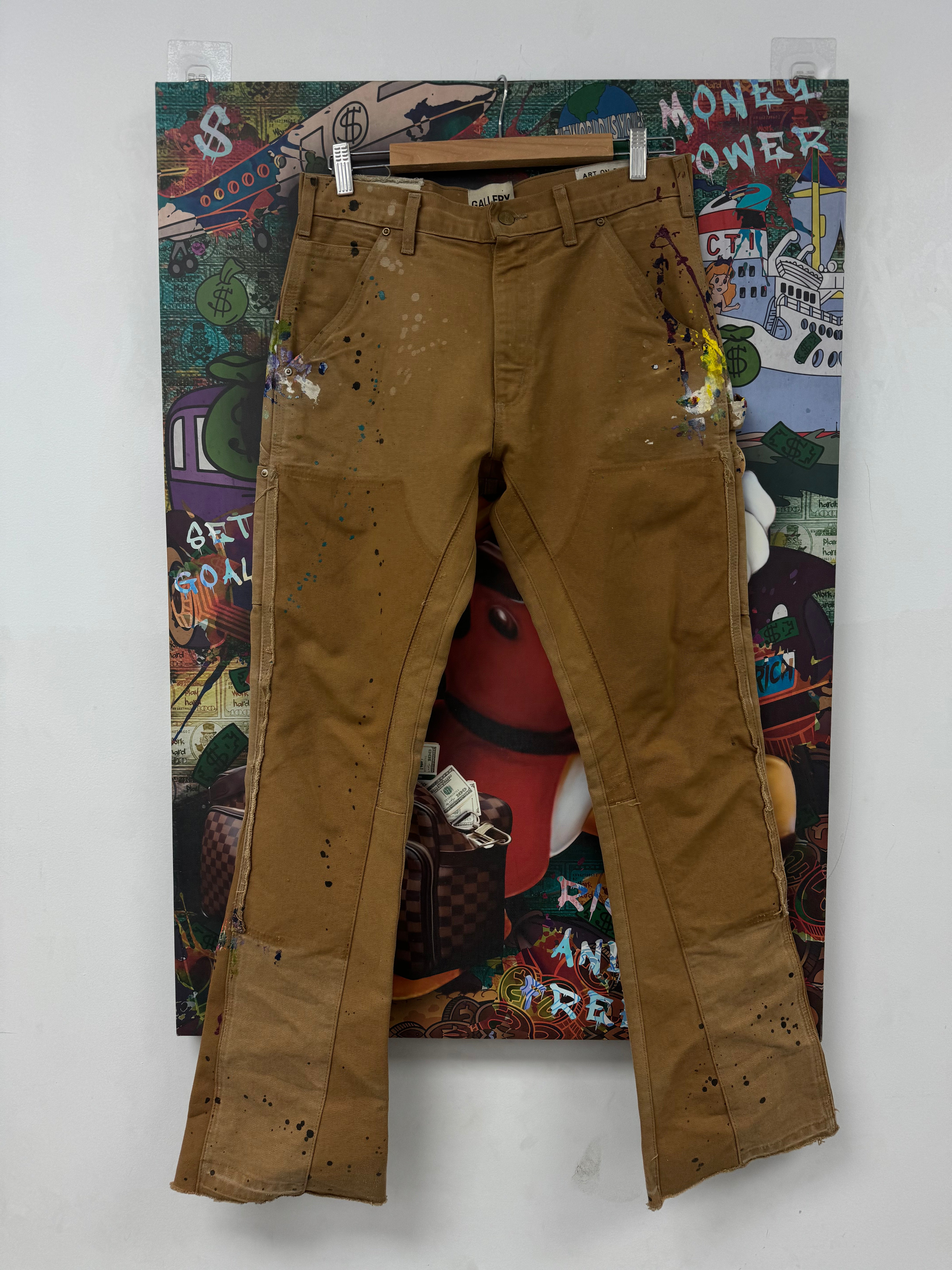 Gallery Dept De La Flare Khaki Splatter Used 29 N/A