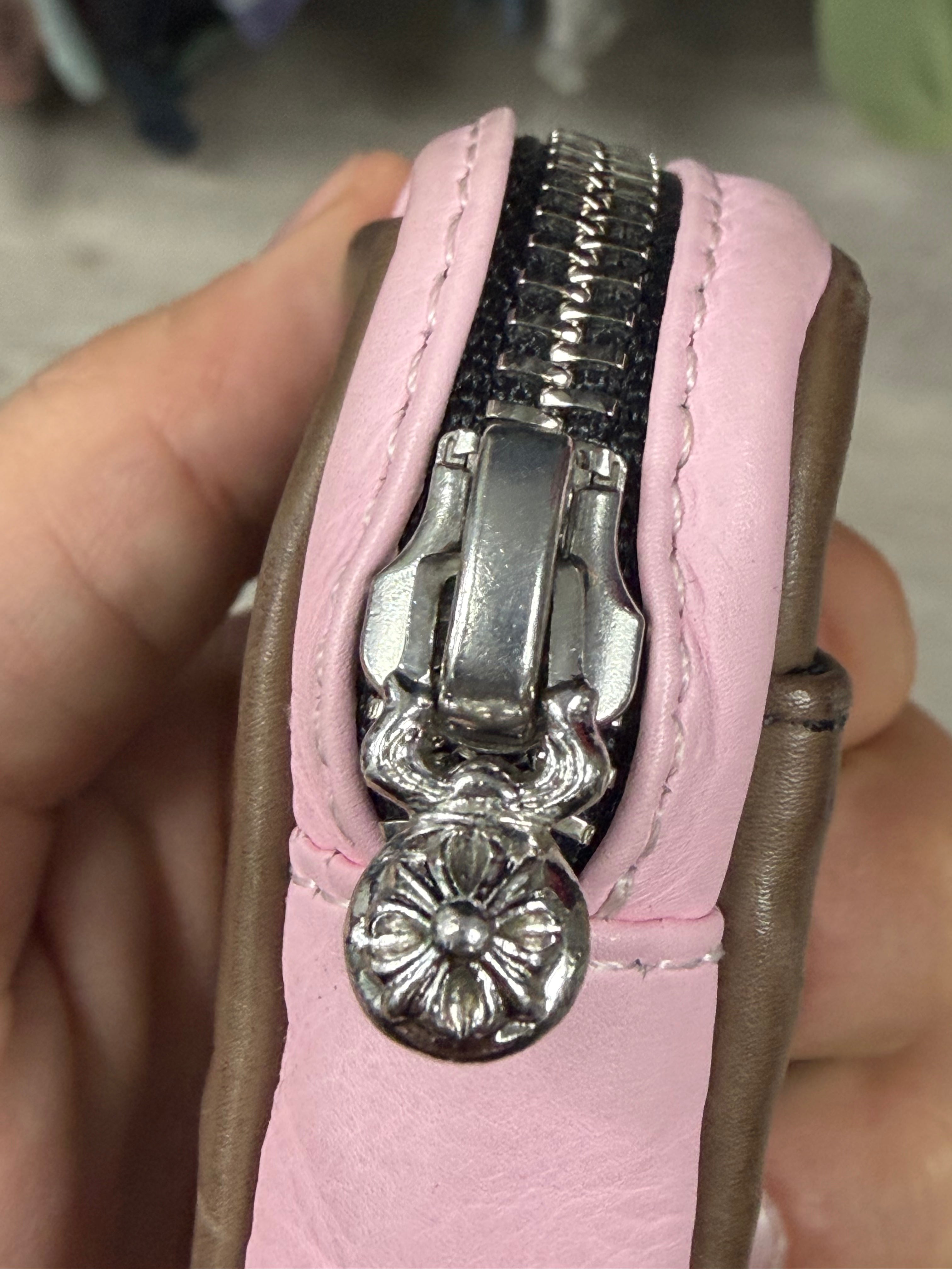 Chrome Hearts Brown Pink Key Clip