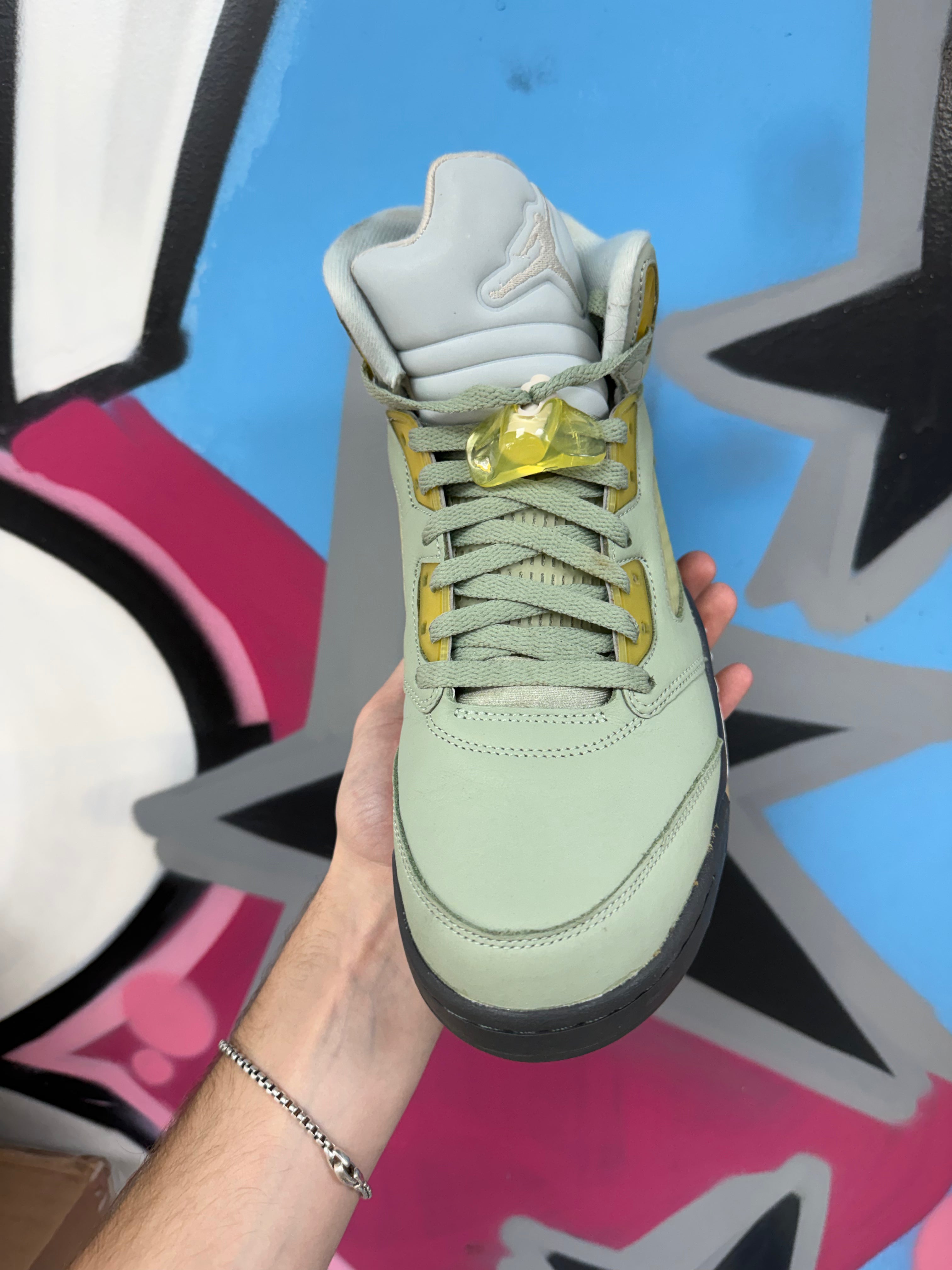 Nike Jordan 5 Jade Horizon Sneakers