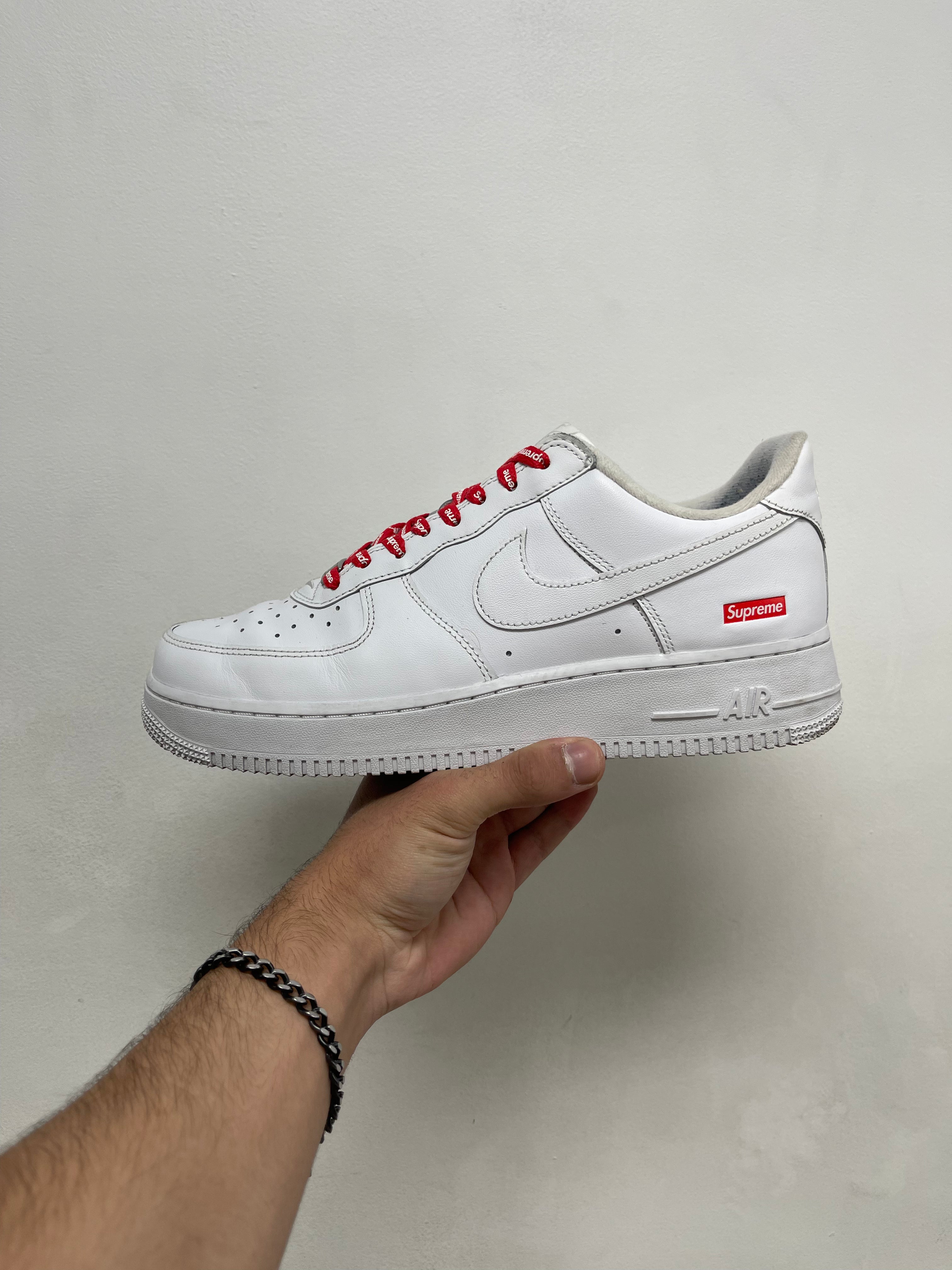 Nike Supreme AF1 White Sneakers