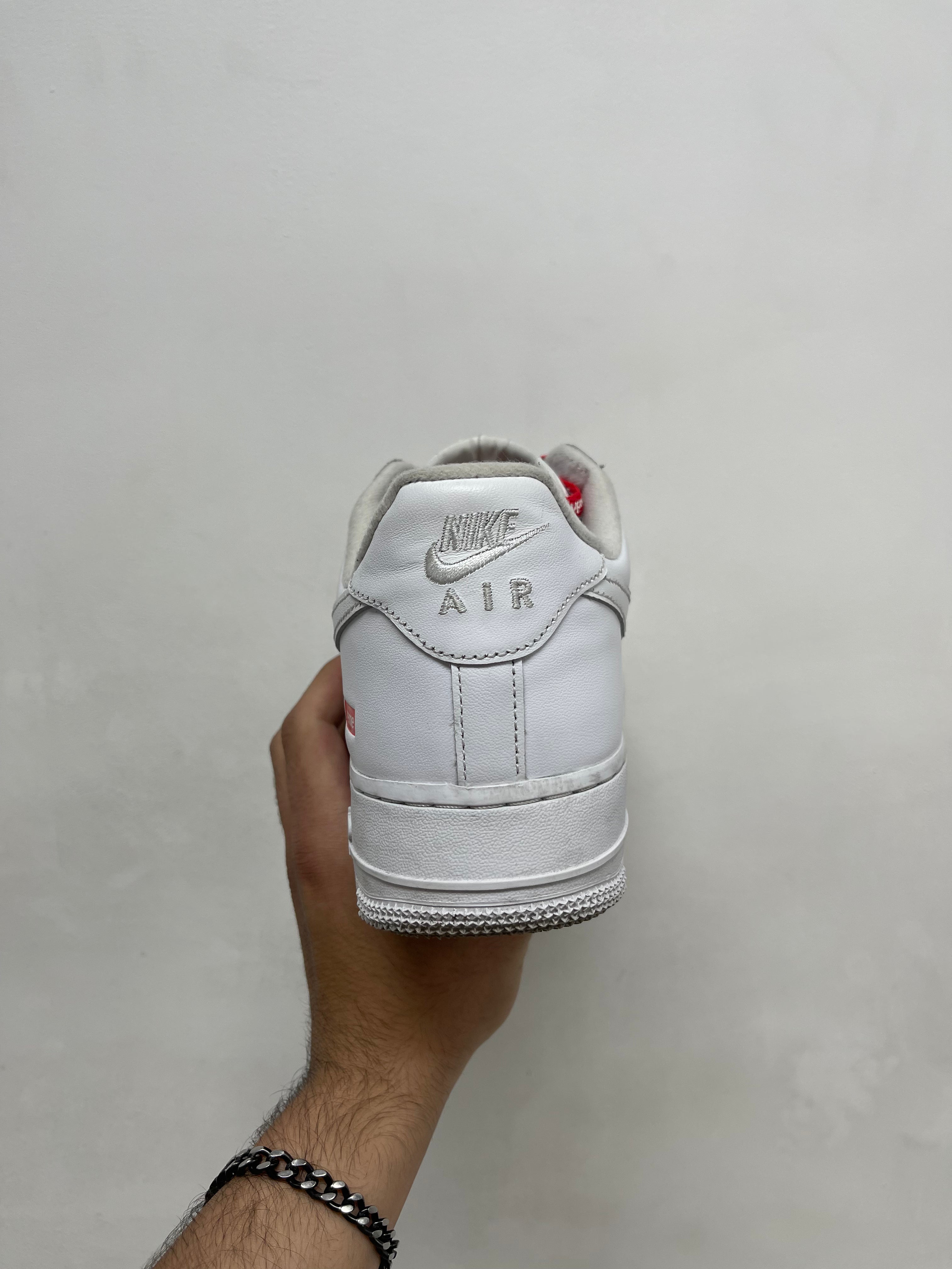 Nike Supreme AF1 White Sneakers
