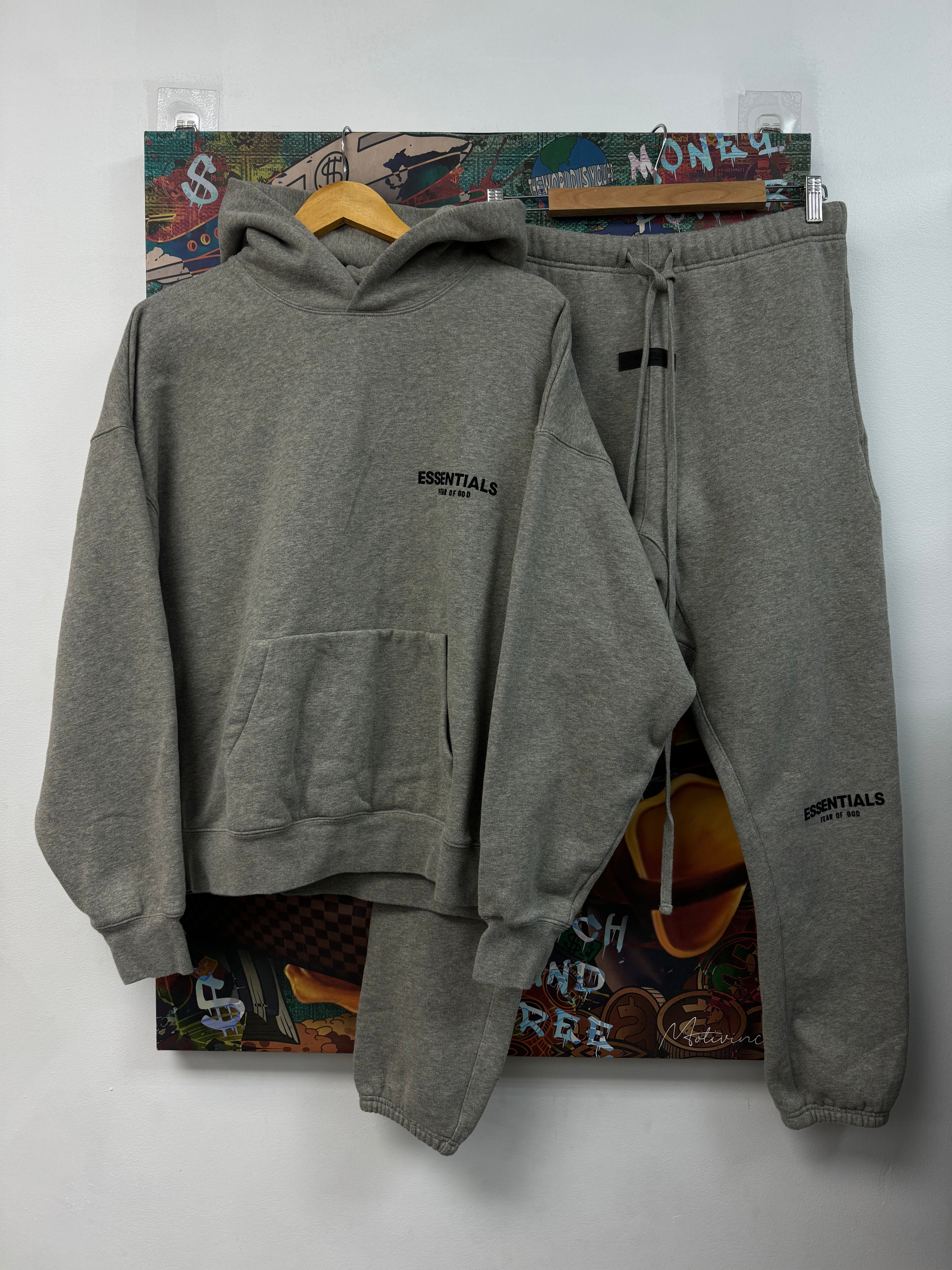 Essentials Dark Oatmeal Sweatsuit
