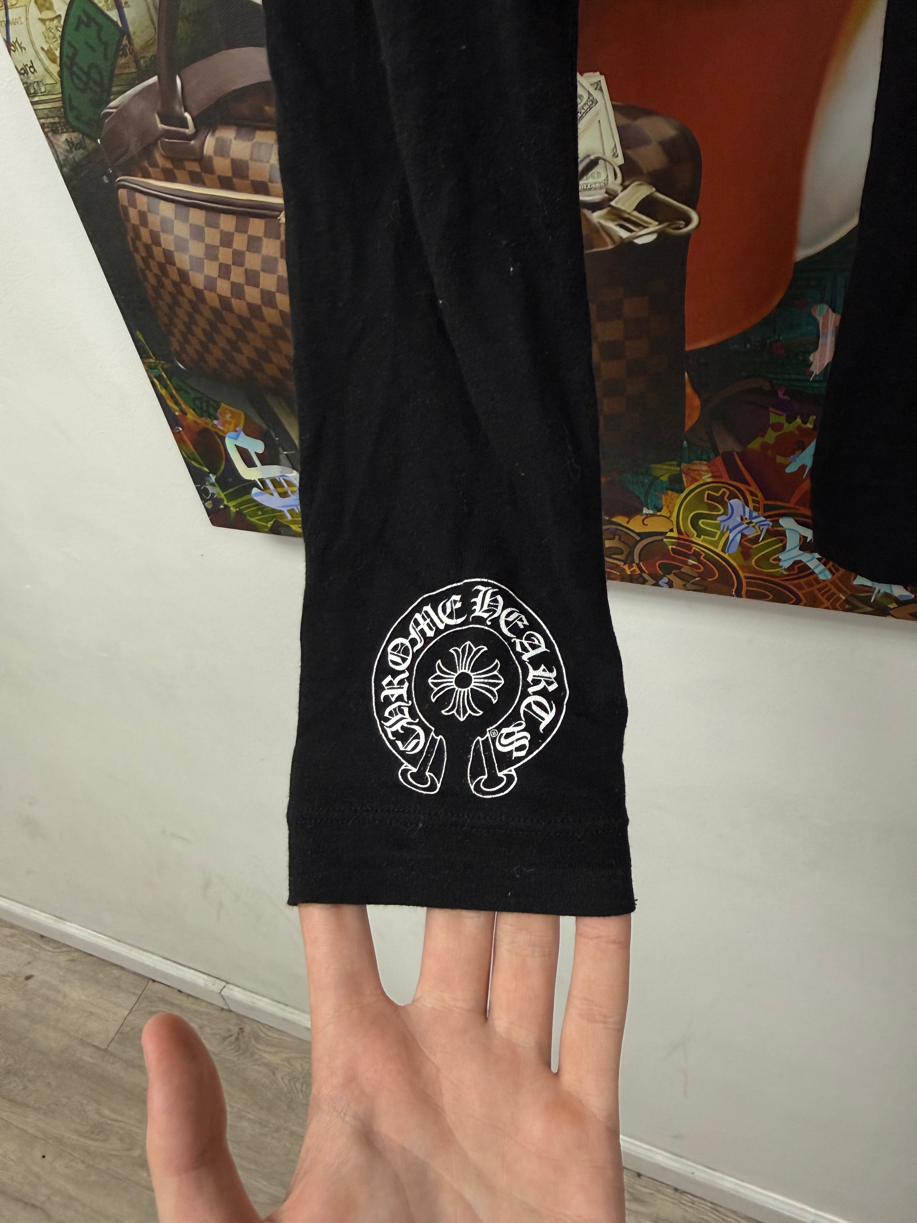 Chrome Hearts Black White Leggings