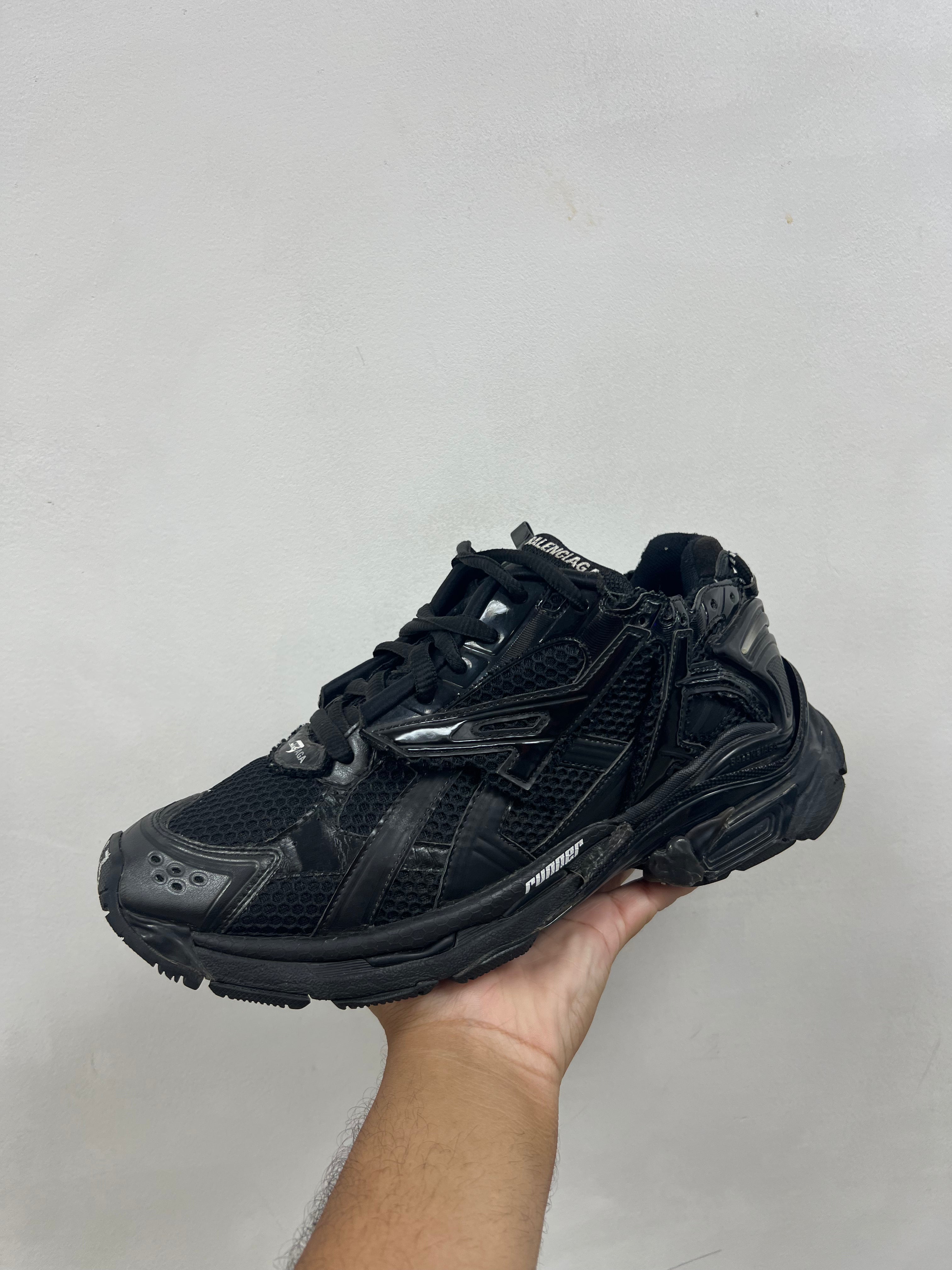Balenciaga Black Runner Sneakers
