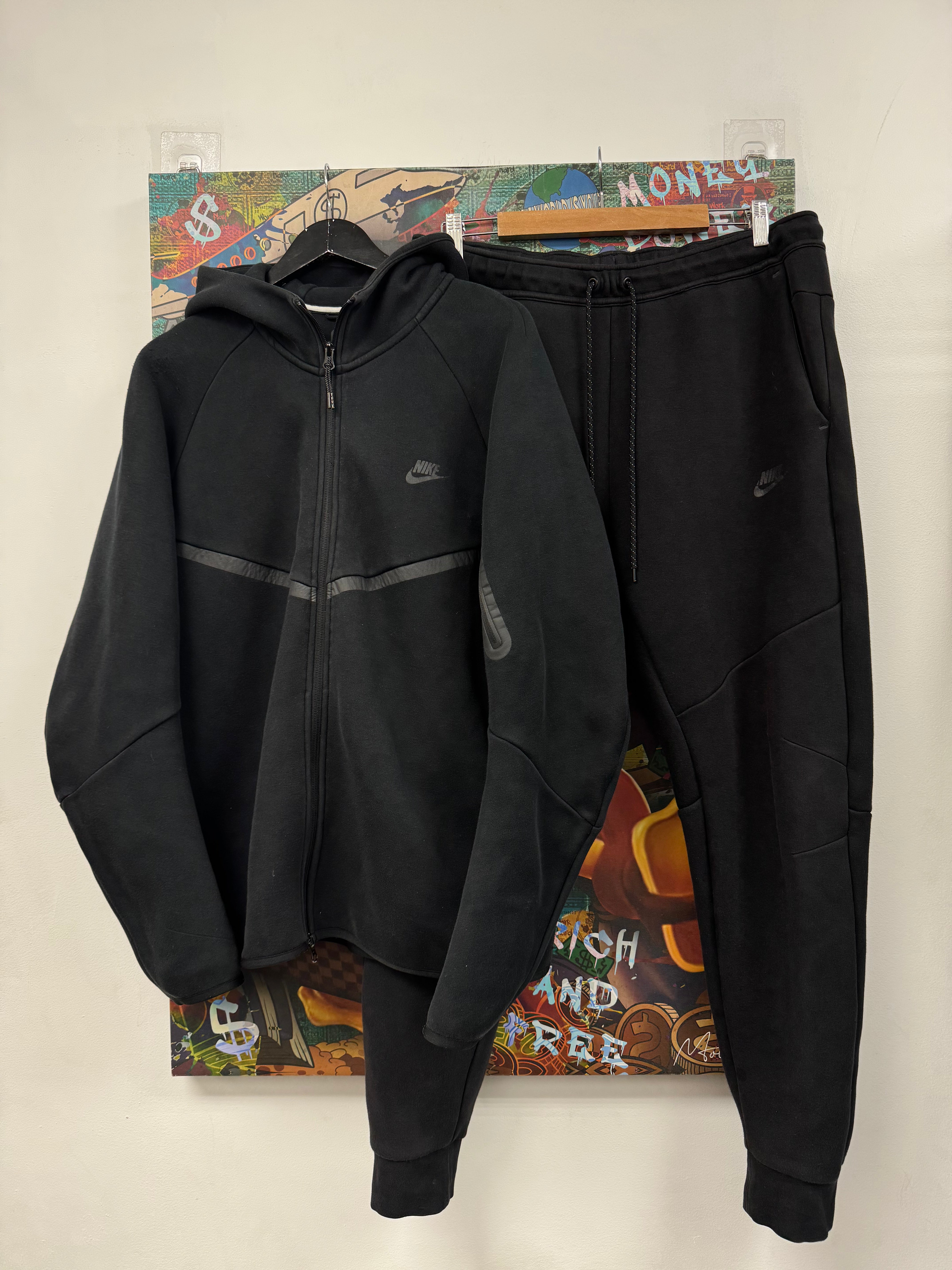 Nike Black Tech Sweatsuit
