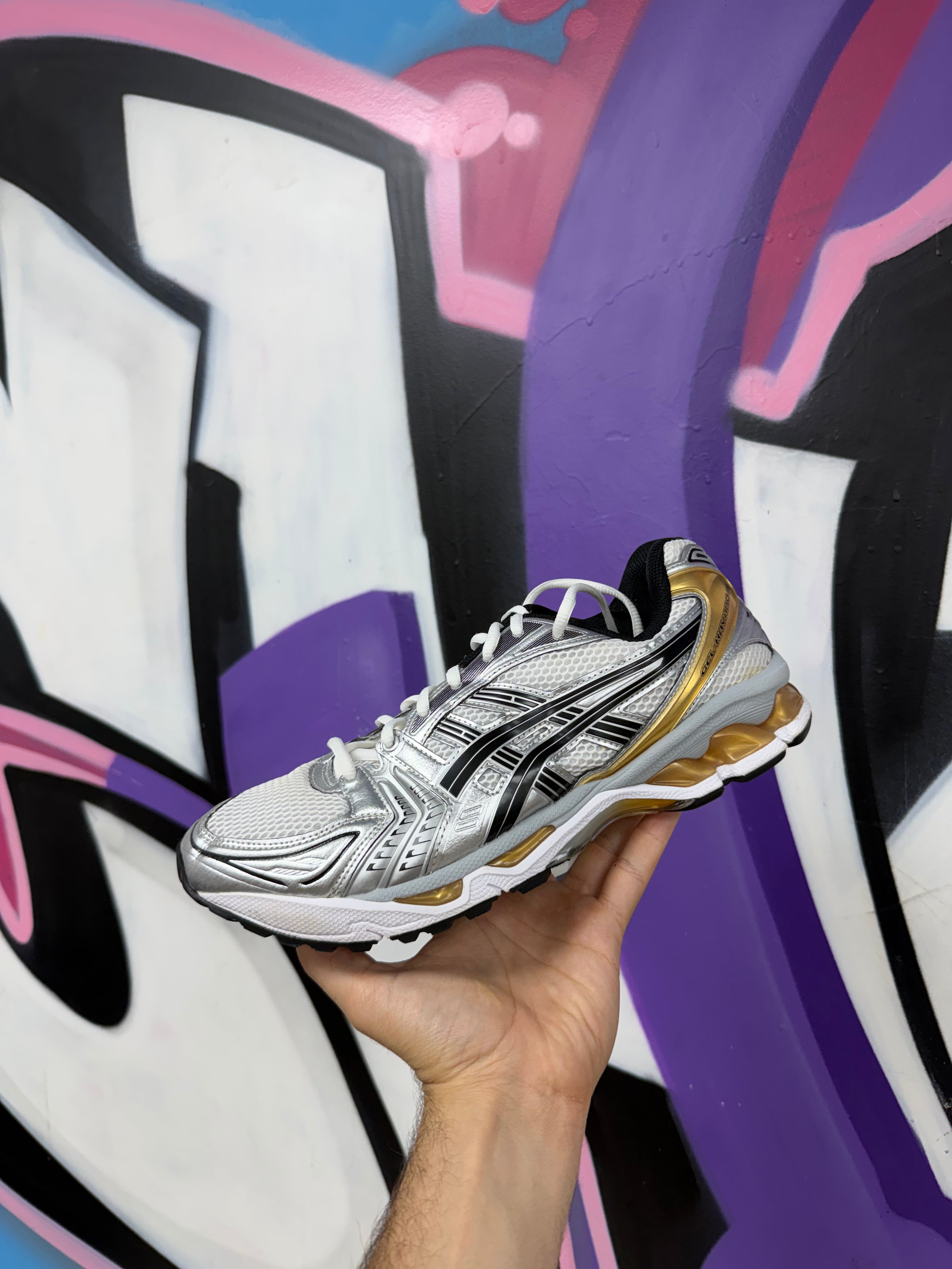 ASICS Classic Gold Kayano 14 Sneakers