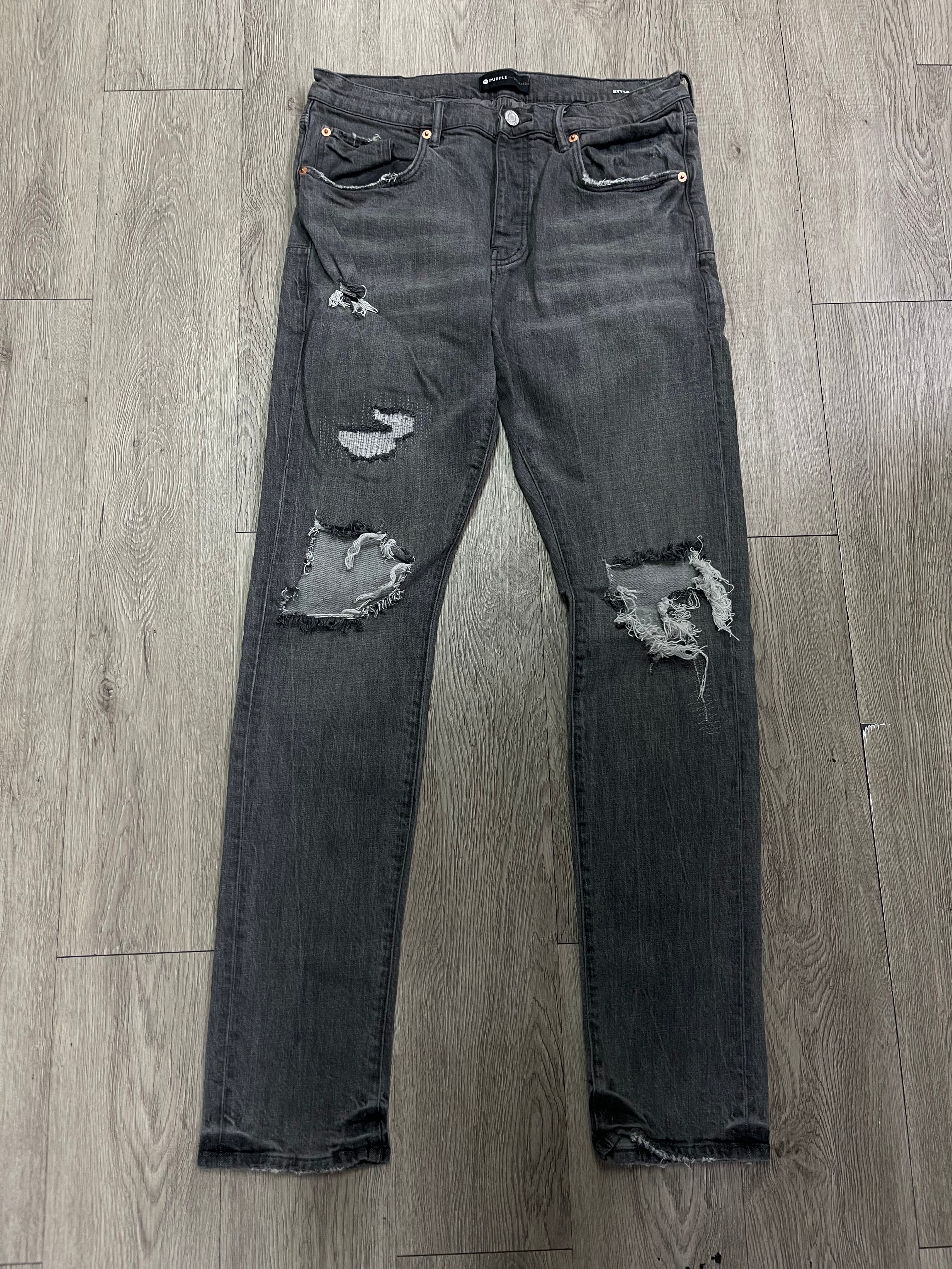 Purple Brand Grey P001 Jeans