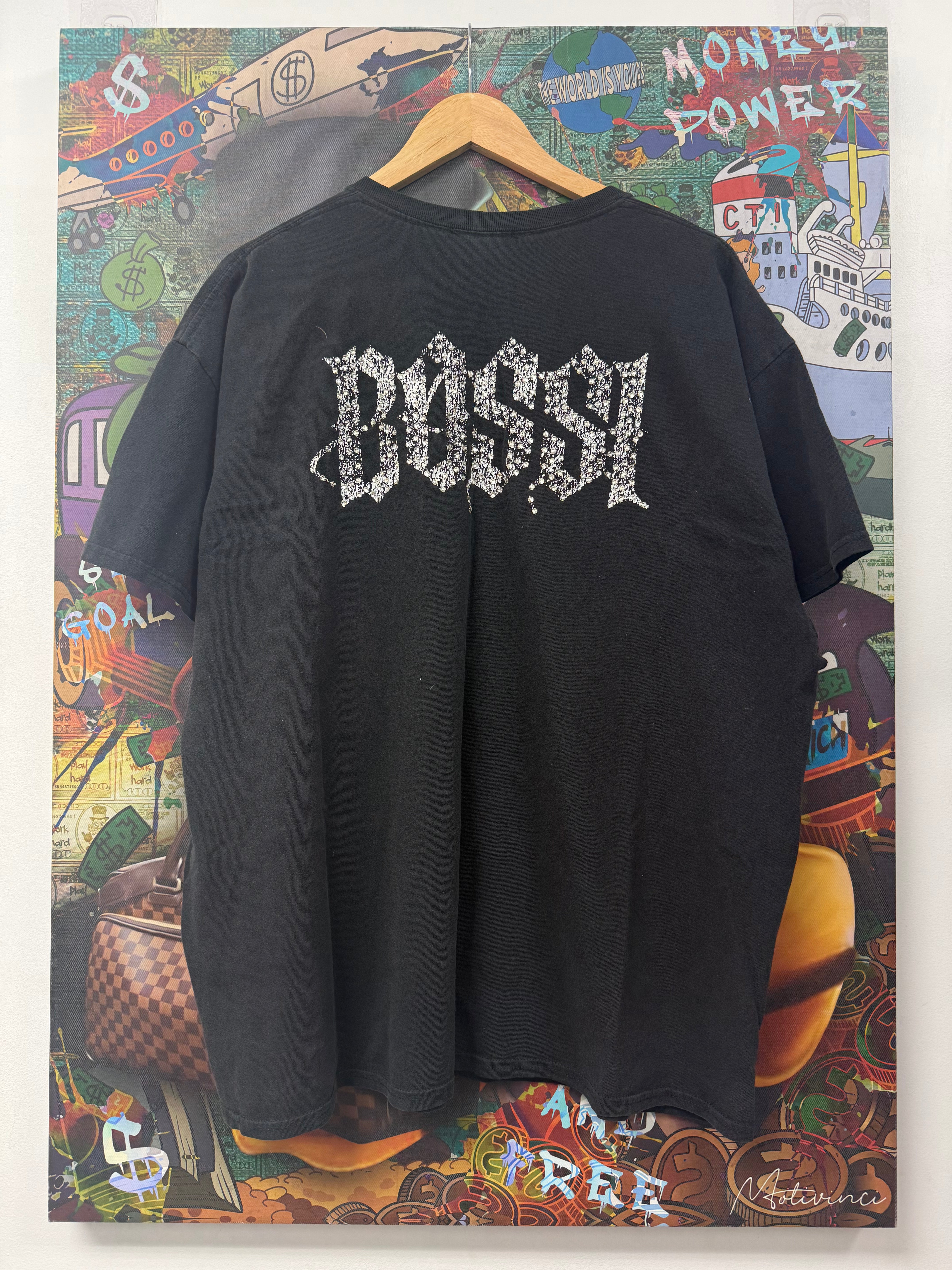 Bossi Black Wash My Parents Said I Can Become Anythi so I Became An A**Hole Tee
