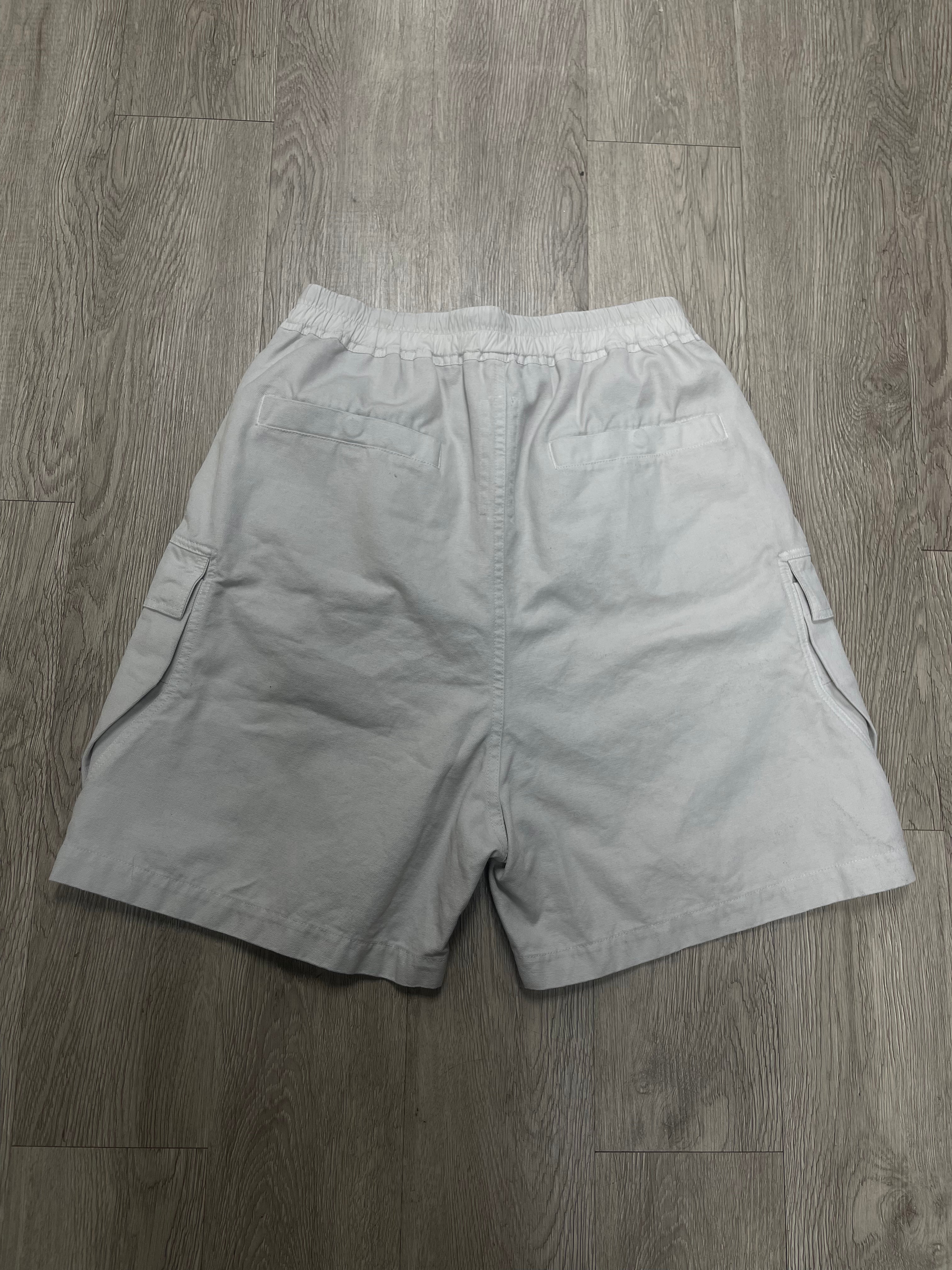 Rick Owens Cargobela Milk Wash Shorts