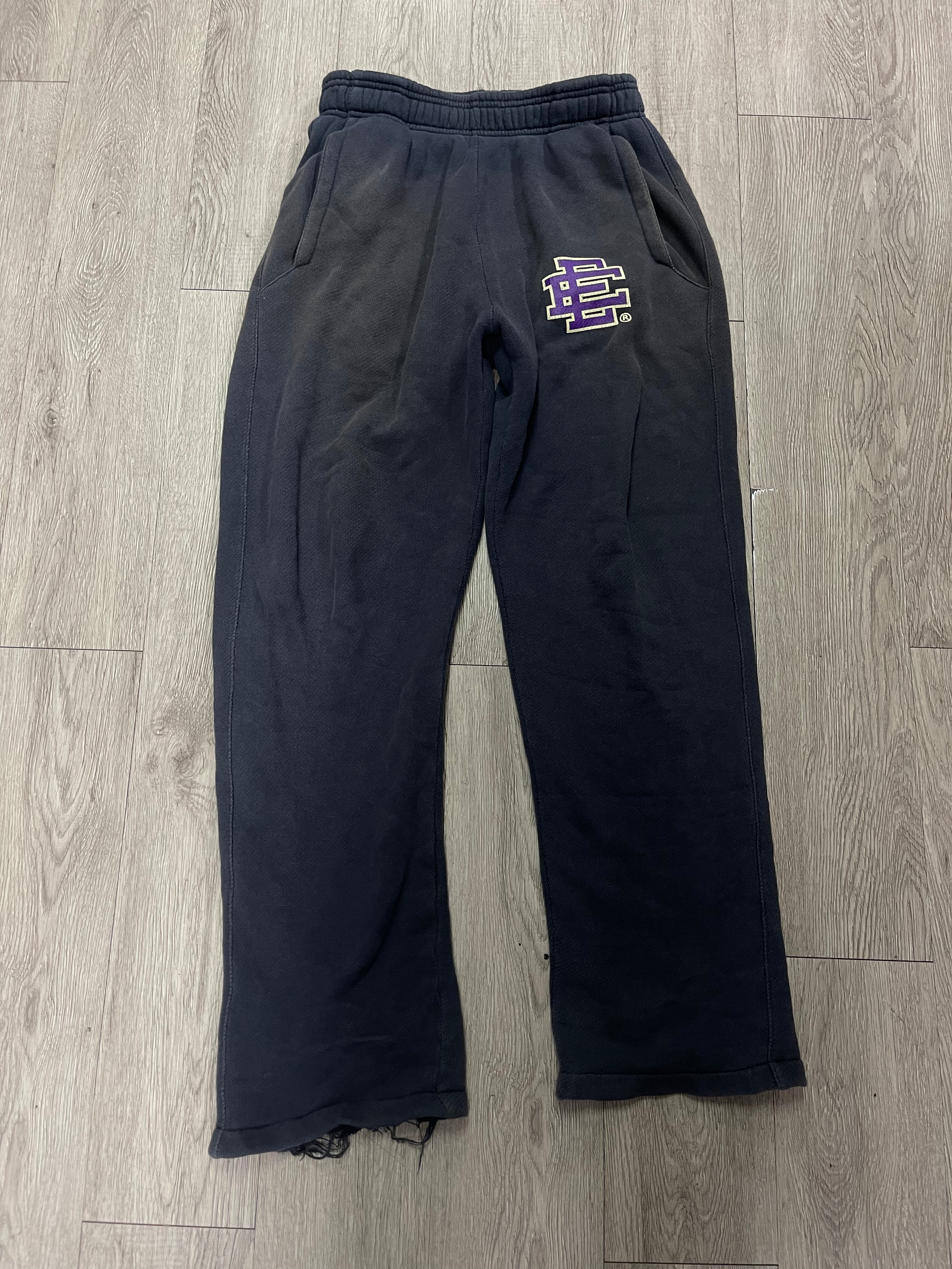 Eric Emanuel Black Cream Purple Sweats