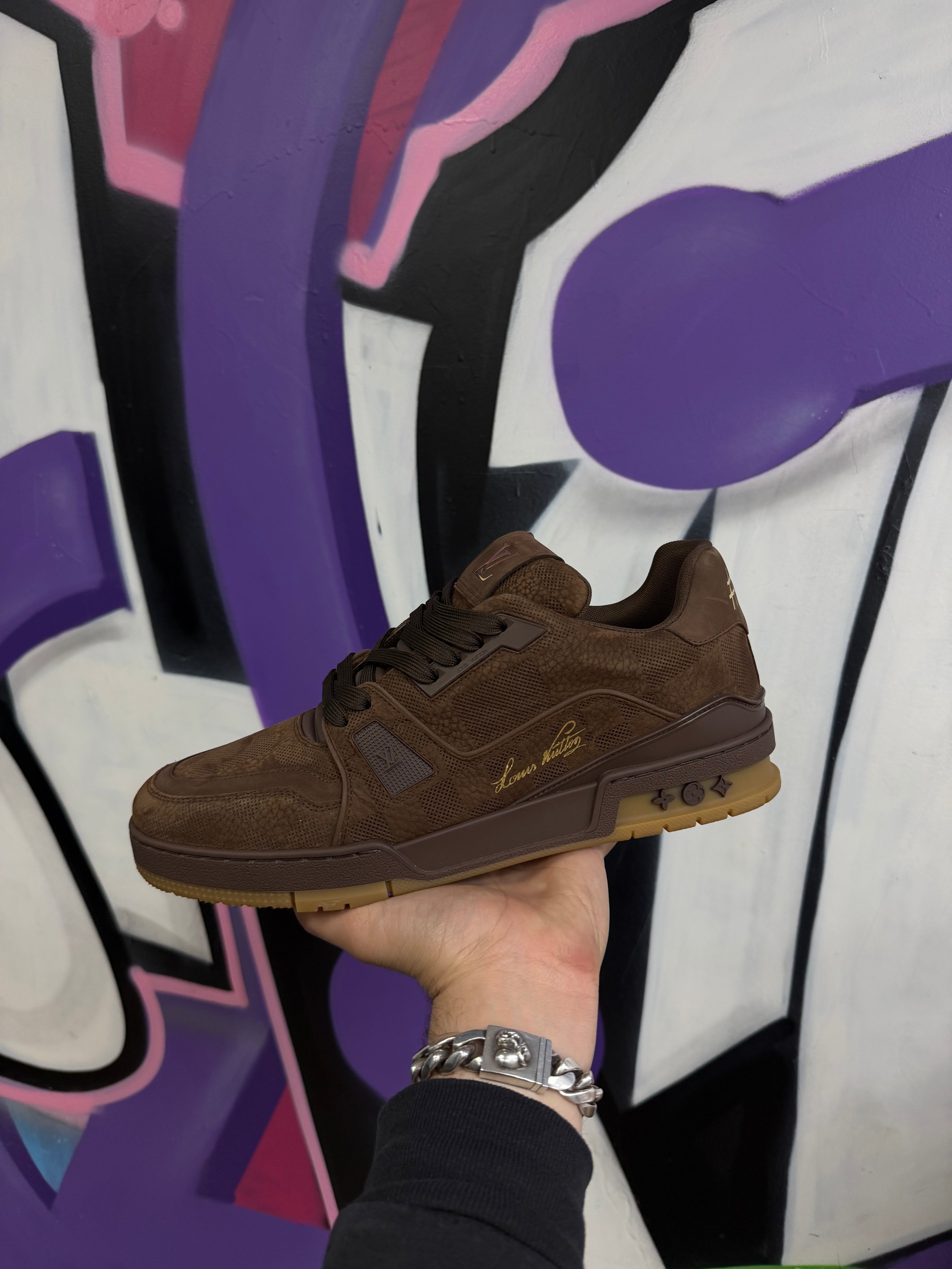 Louis Vuitton Brown Pharel Sneakers
