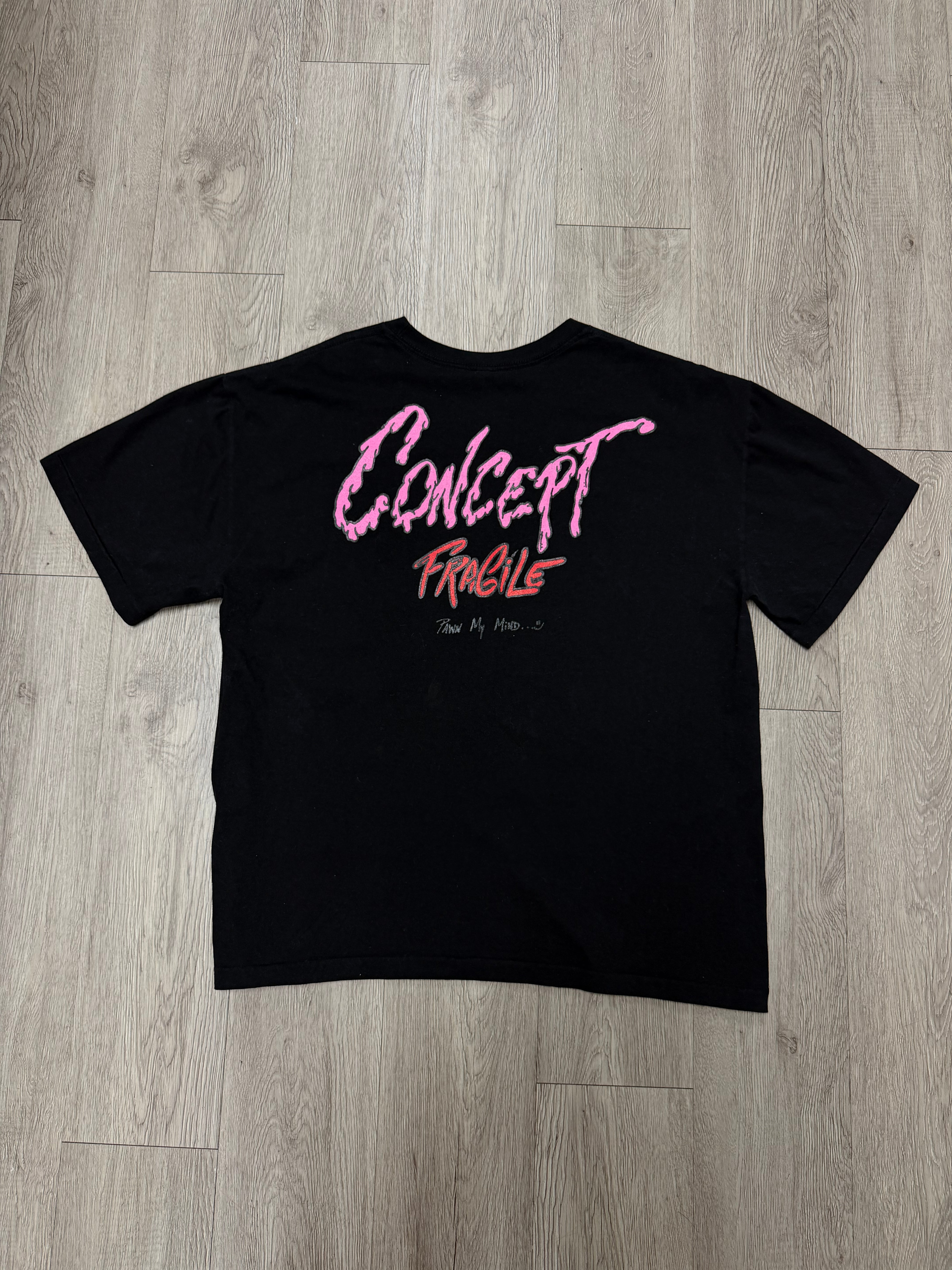 Matty Boy Black Red Anti Promo Tee