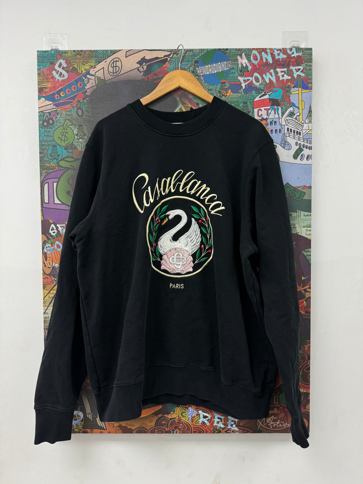 Casablanca Crewneck Black Used XL