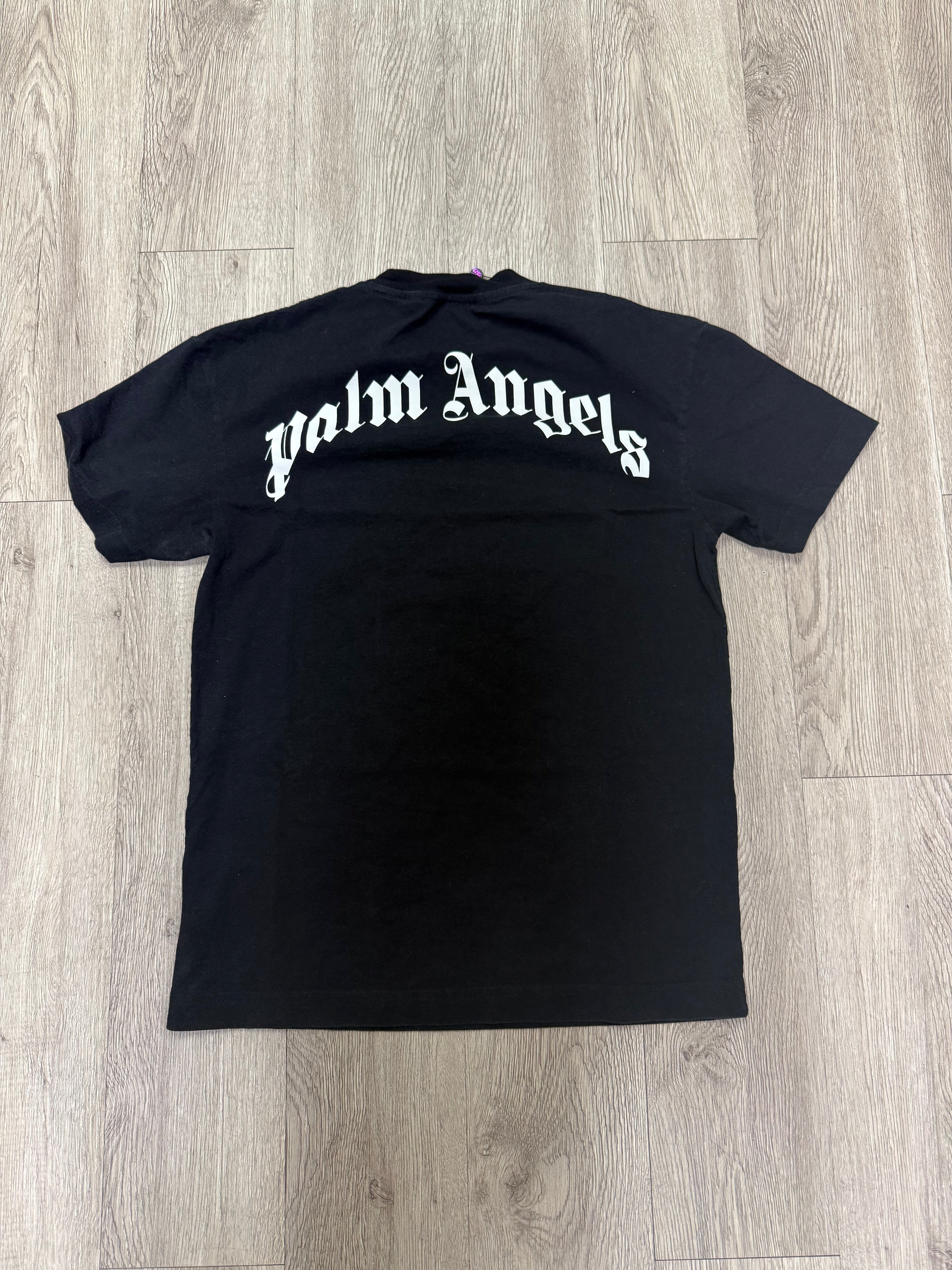 Palm Angels Black Teddy Bear Tee