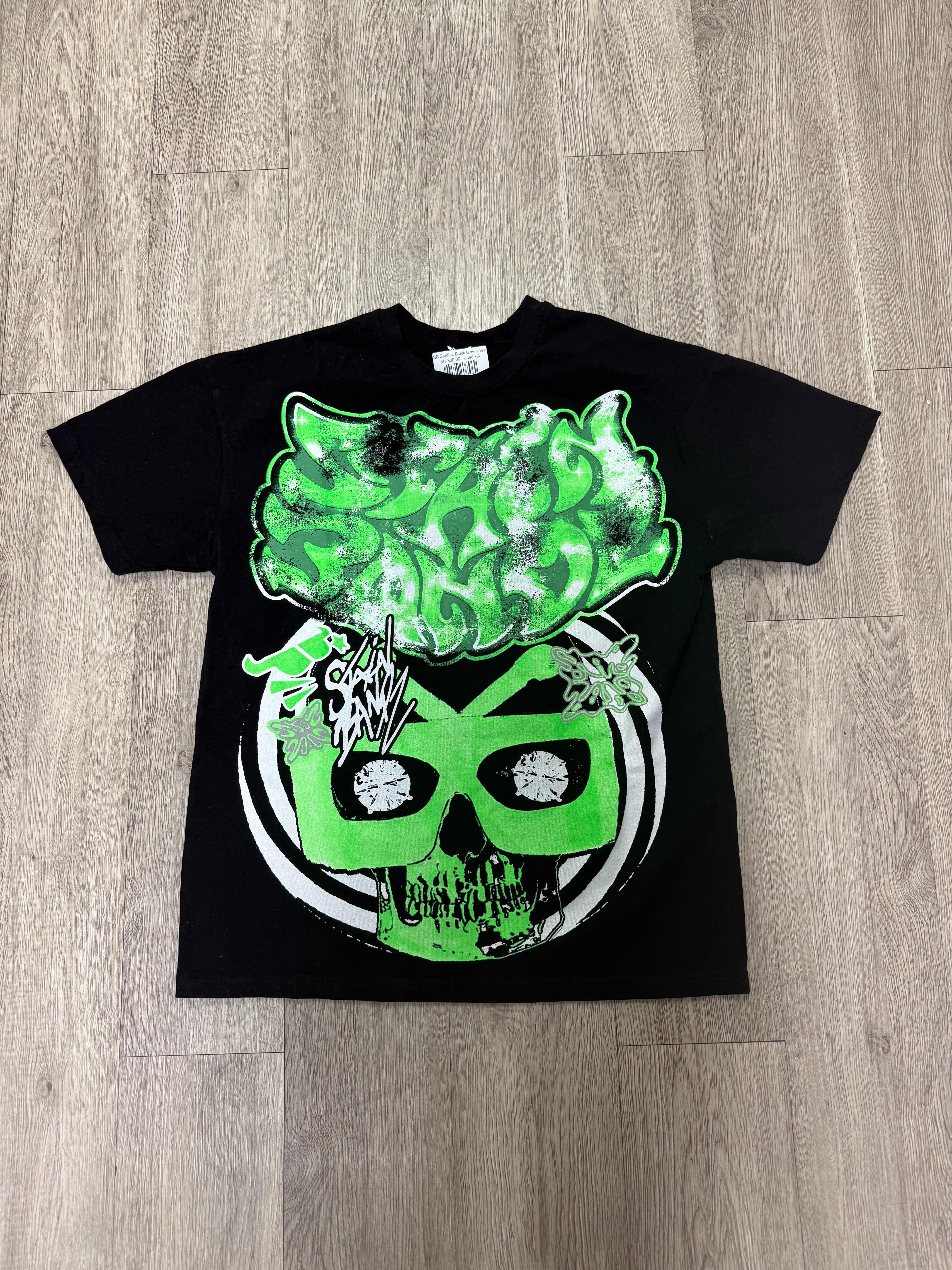 SB Studios Black Green Tee