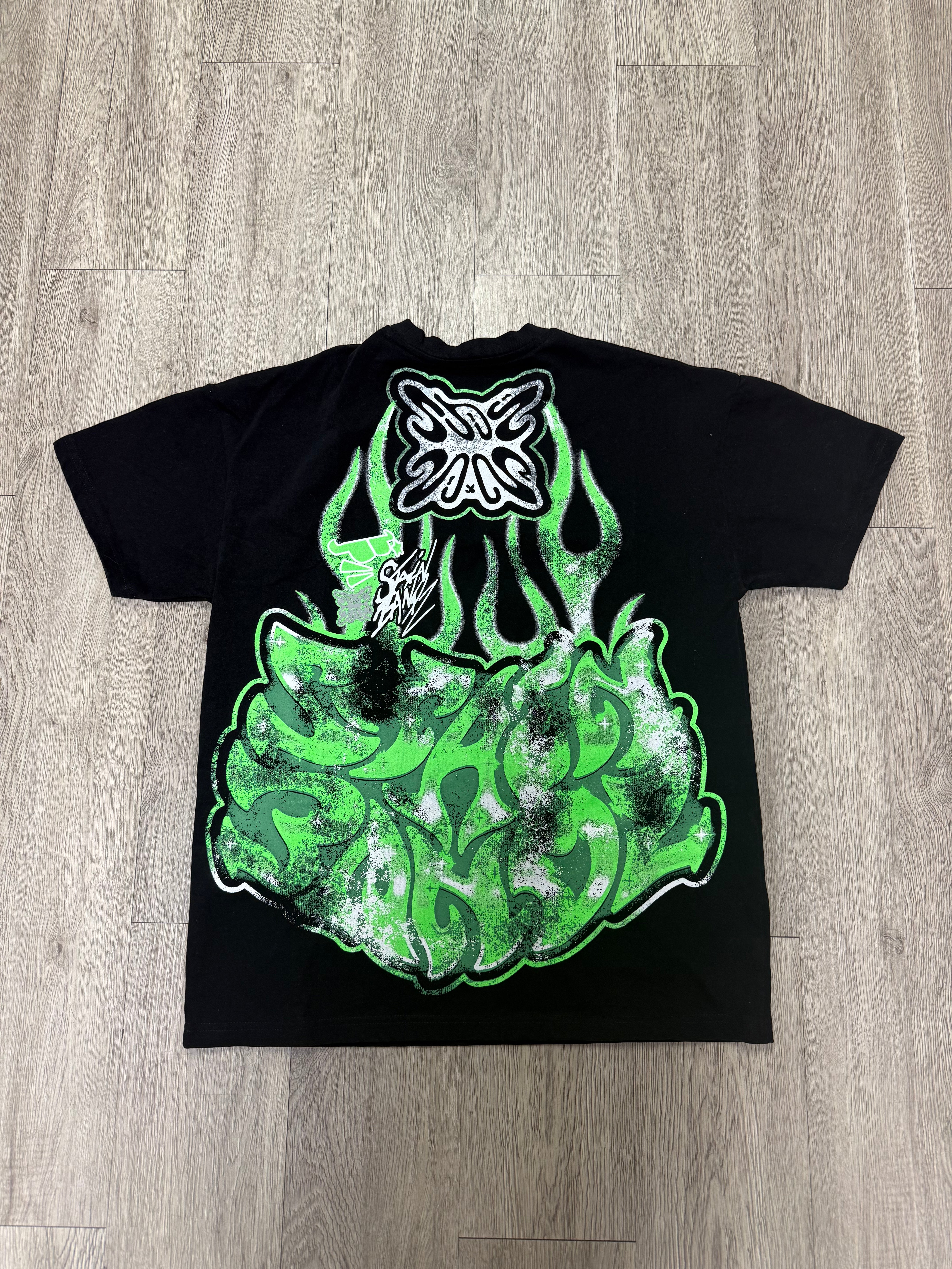 SB Studios Black Green Tee