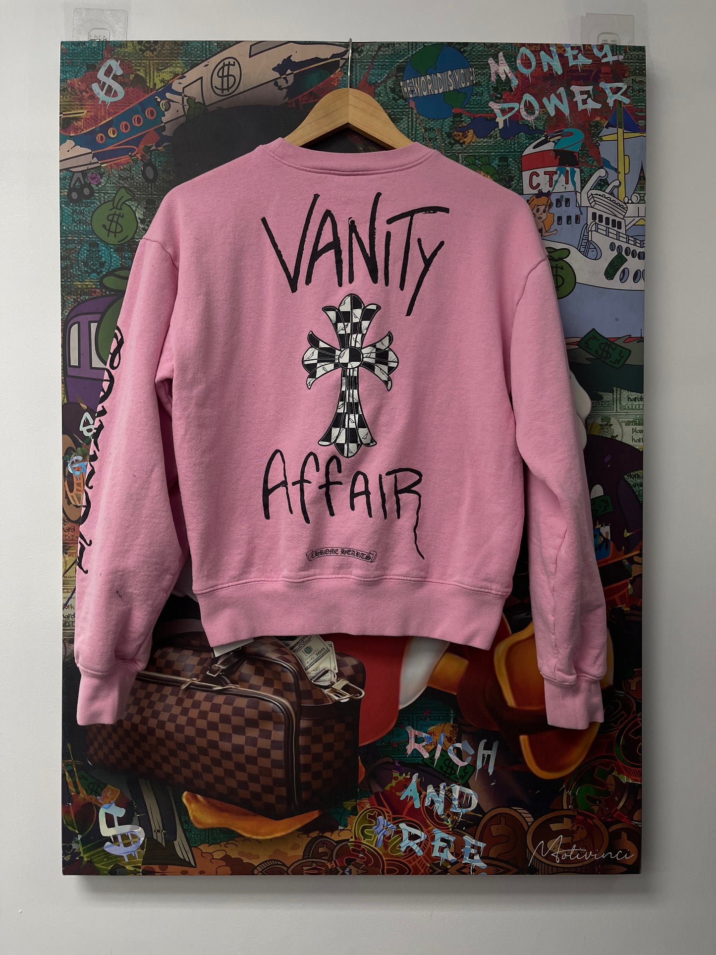 Chrome Hearts Matty Boy Vanity Affair Crewneck Used